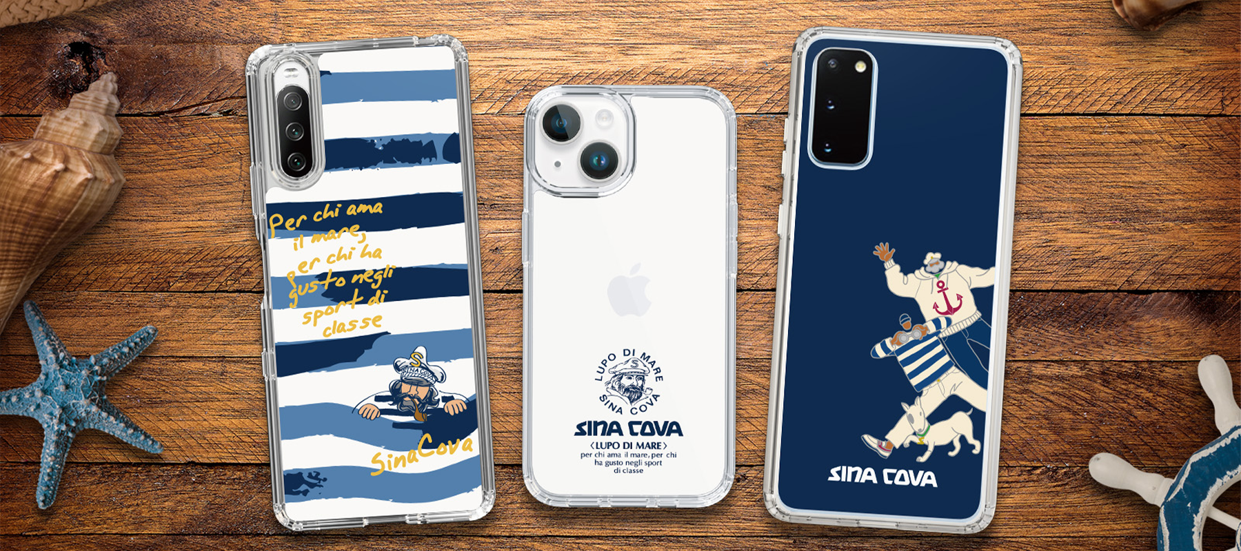 SINA COVAスマートフォンケース販売開始!(全10種類)