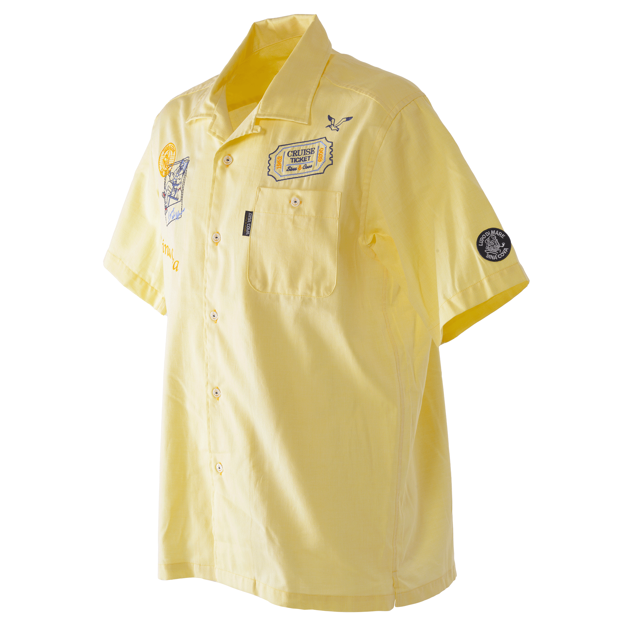 半袖オープンカラーシャツ 開襟シャツ 24124550