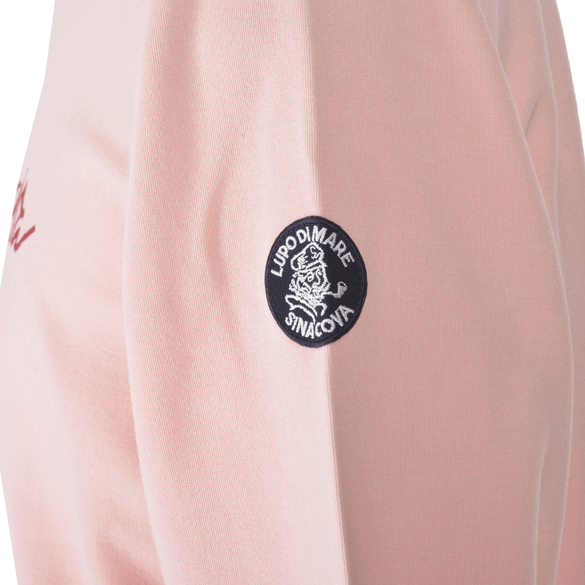 【公式】シナコバ (SINA COVA) クルーネックトレーナー 24120020 ピンクの肩部分