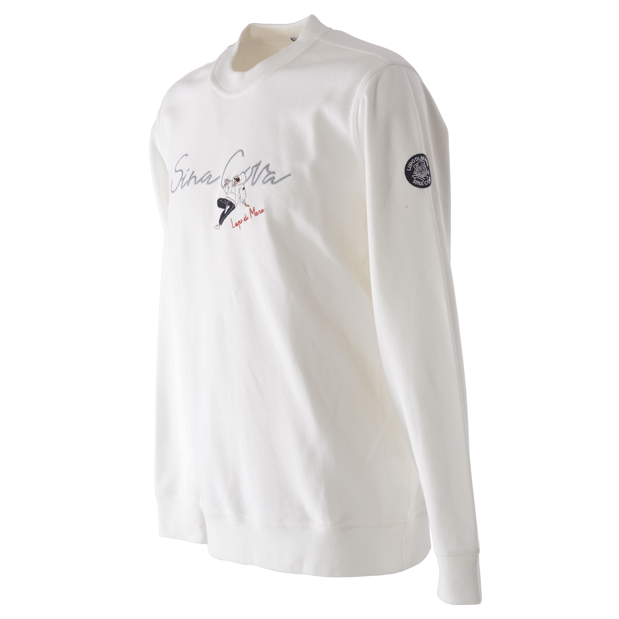 【公式】シナコバ (SINA COVA) クルーネックトレーナー 24120020 オフホワイトのイメージ画像