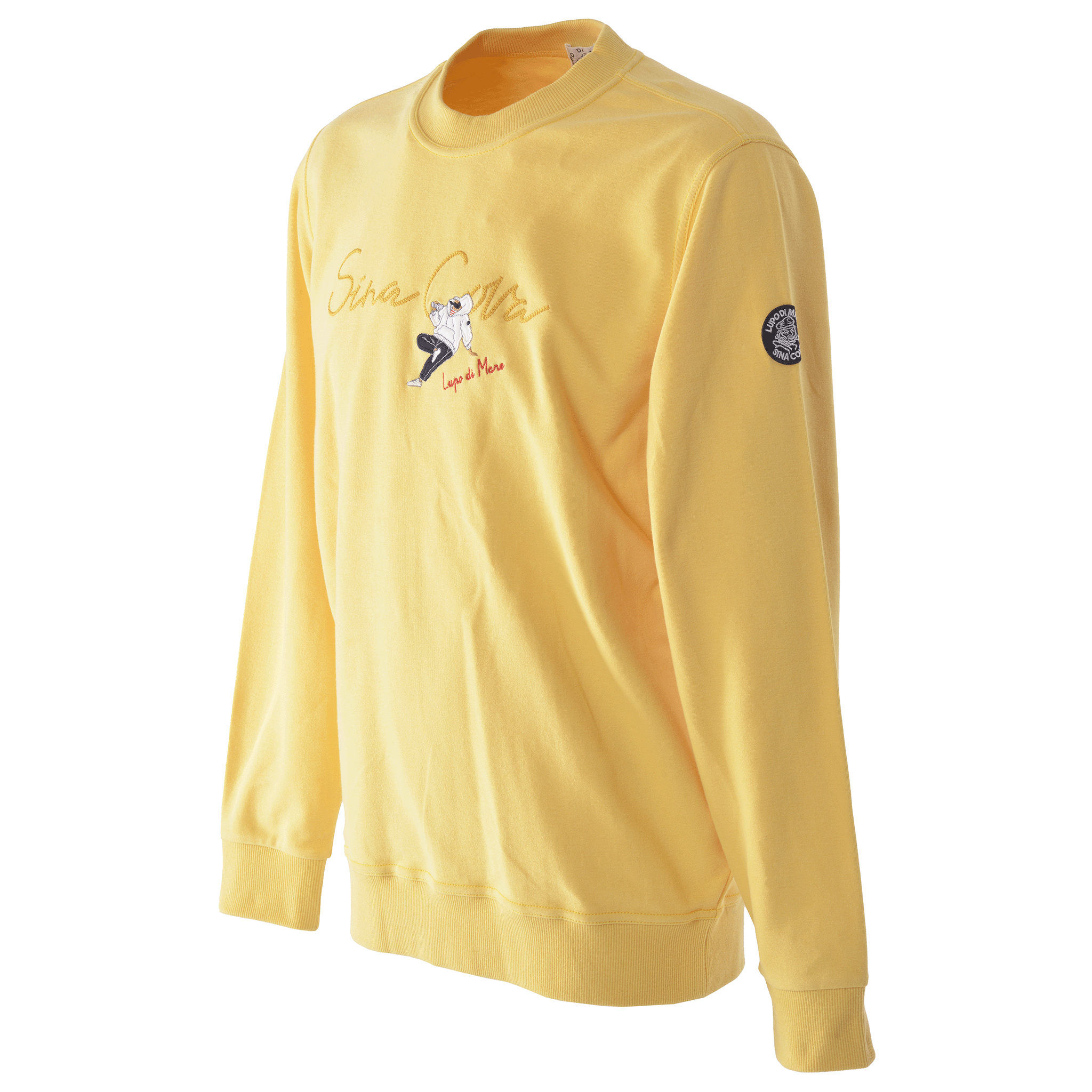 【公式】シナコバ (SINA COVA) クルーネックトレーナー 24120020 イエローのイメージ画像