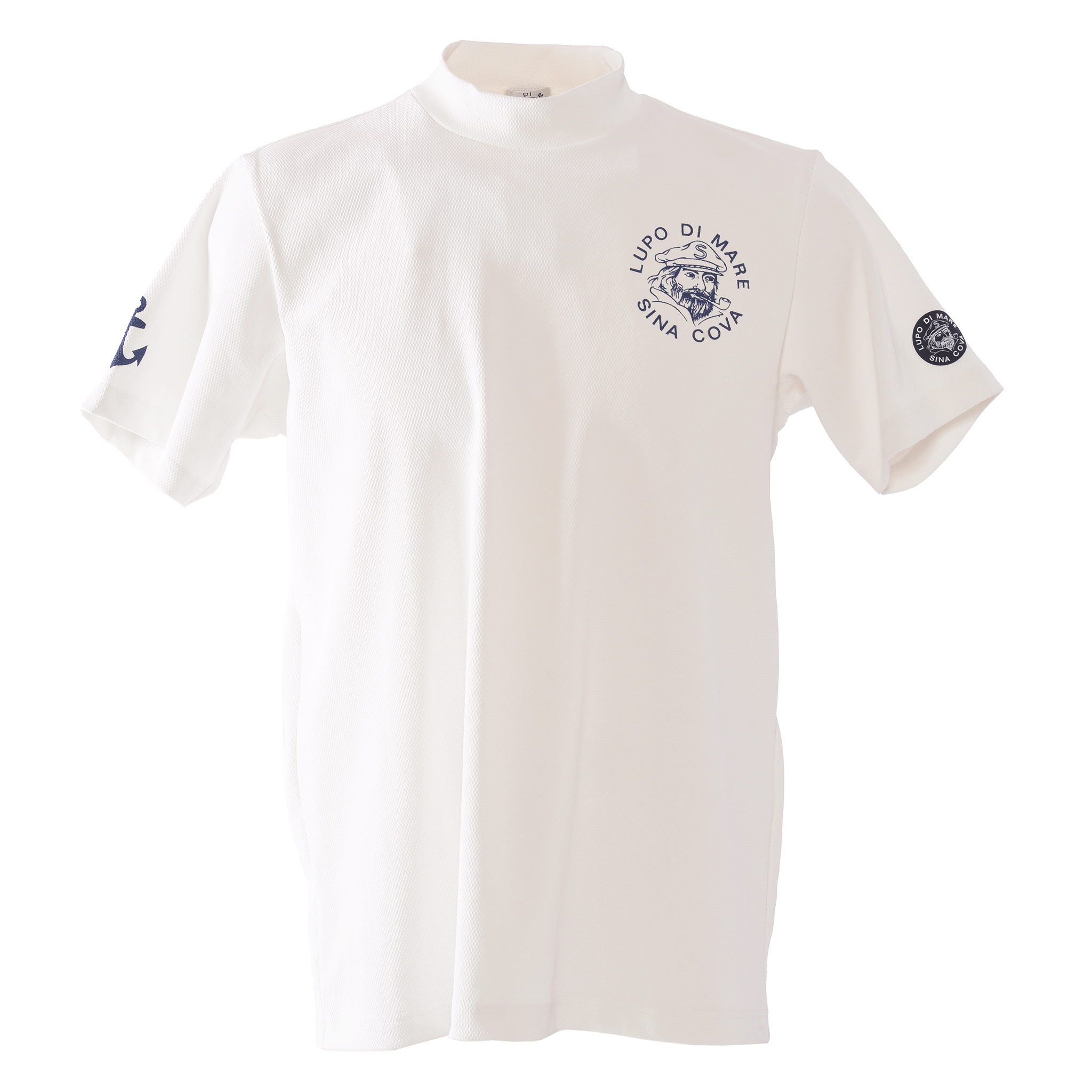 ハイネックTシャツ (バックプリント) 25150520