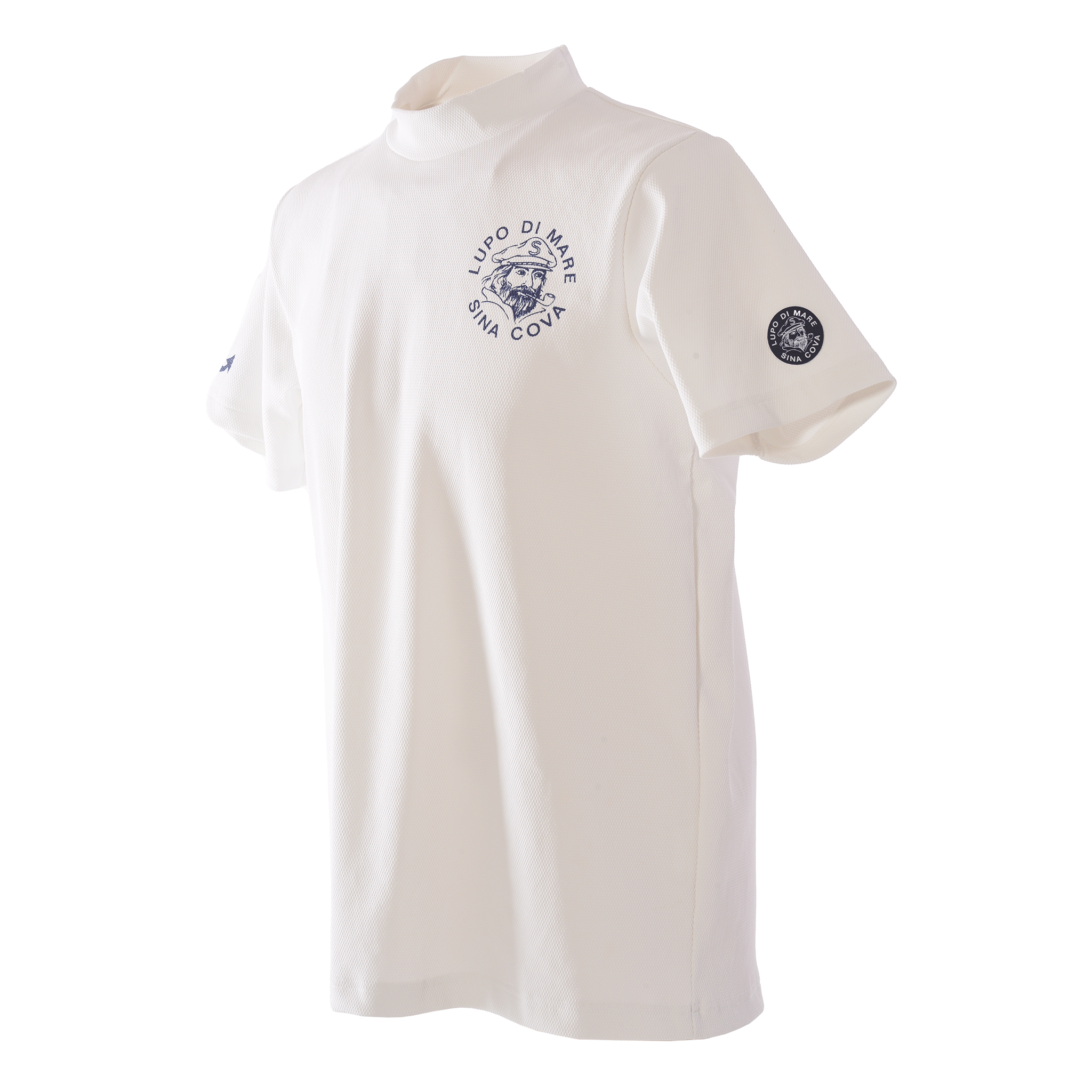 ハイネックTシャツ (バックプリント) 25150520