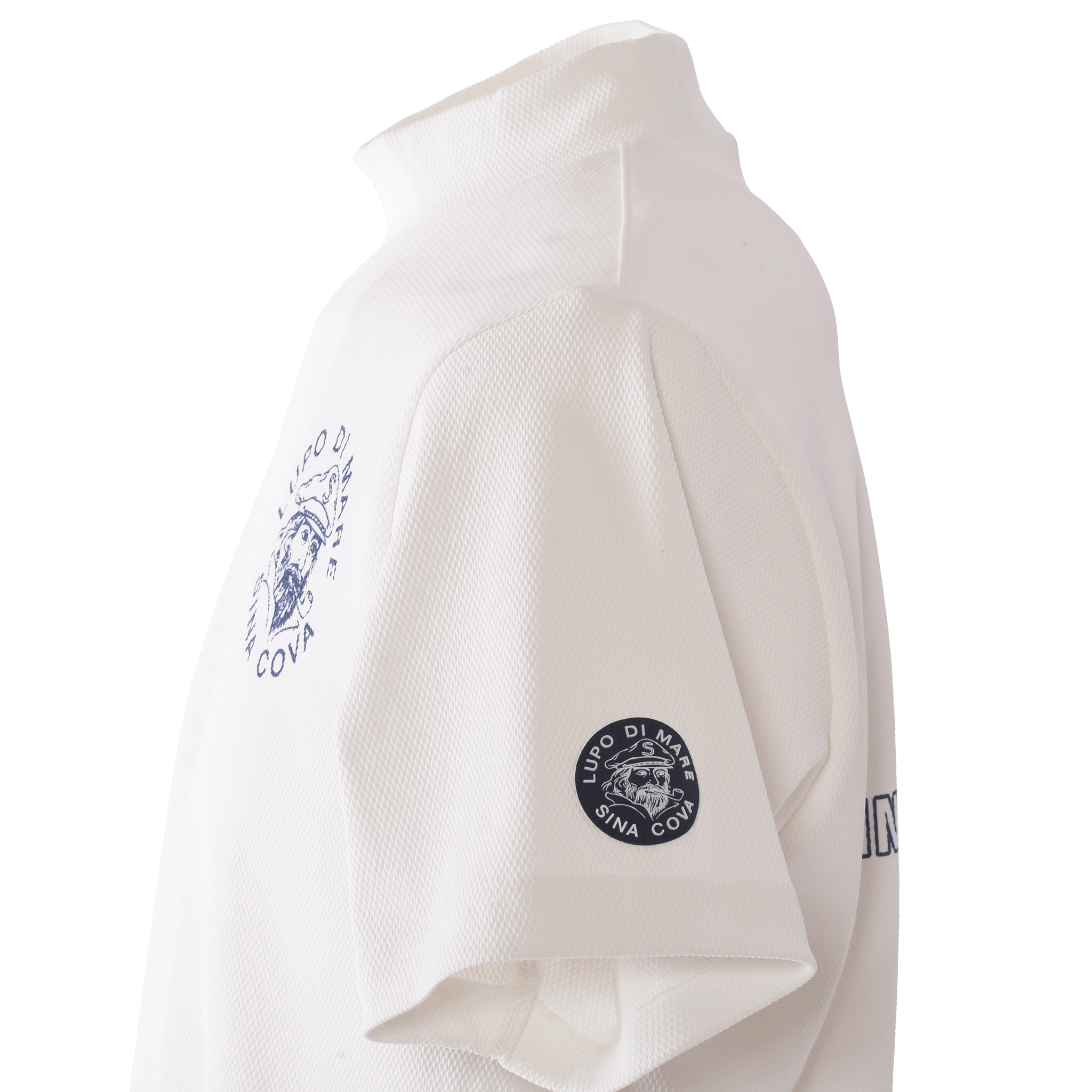 ハイネックTシャツ (バックプリント) 25150520