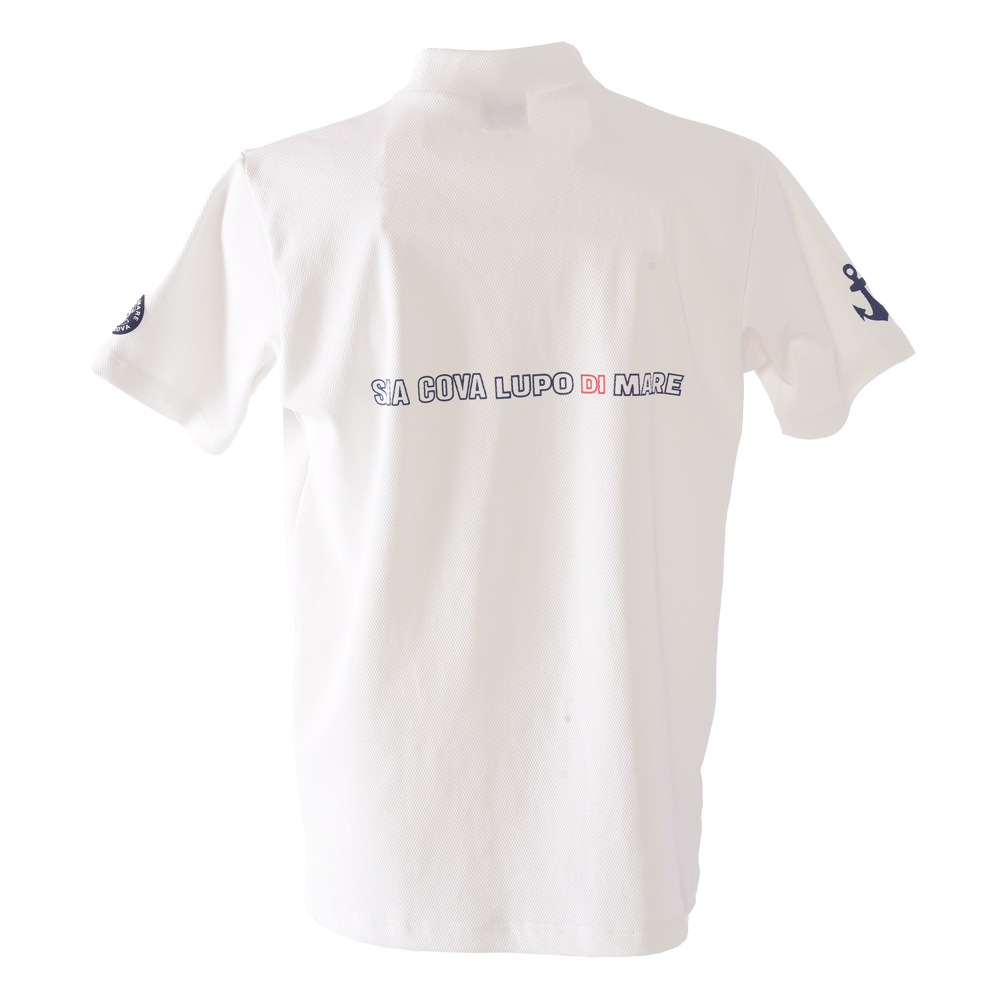 ハイネックTシャツ (バックプリント) 25150520