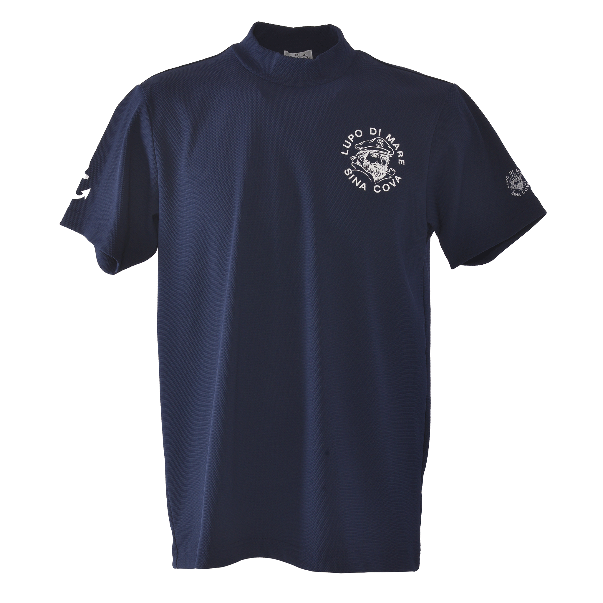 ハイネックTシャツ (バックプリント) 25150520