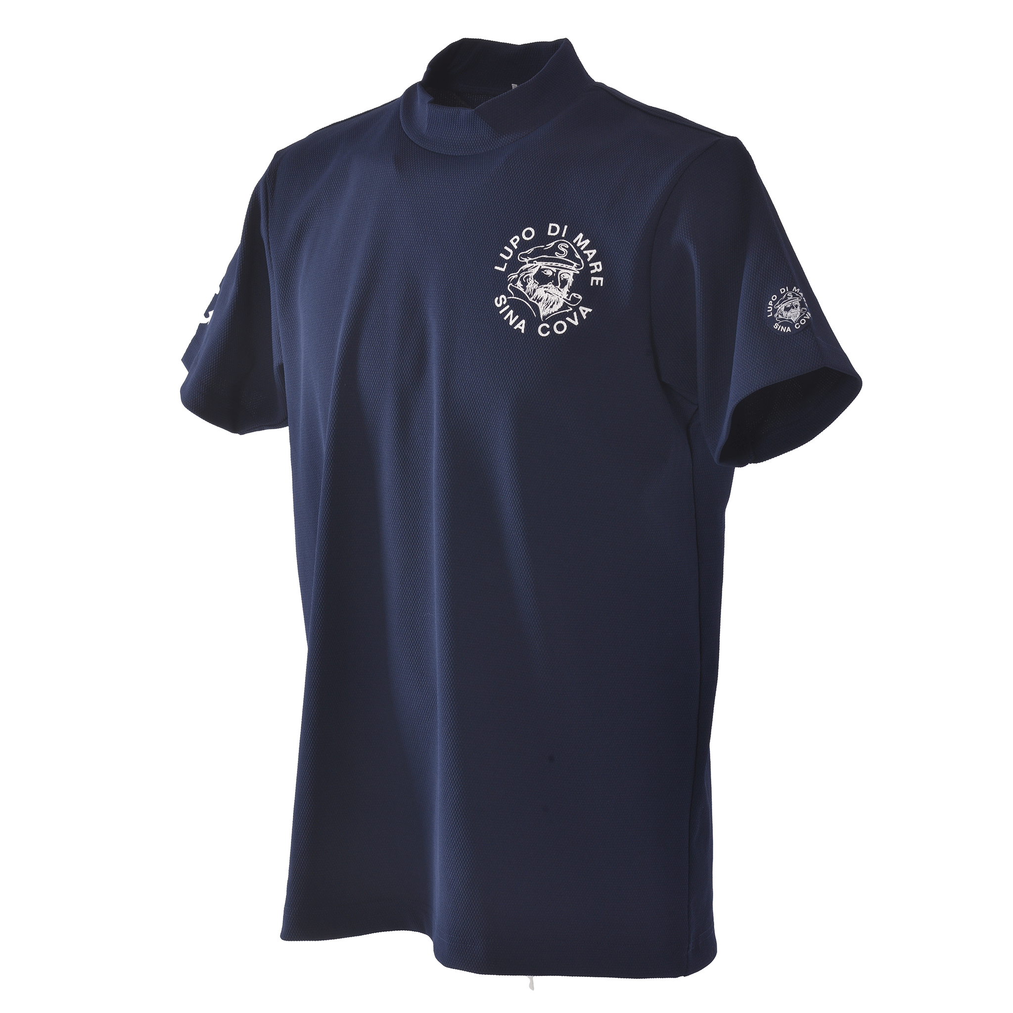 ハイネックTシャツ (バックプリント) 25150520