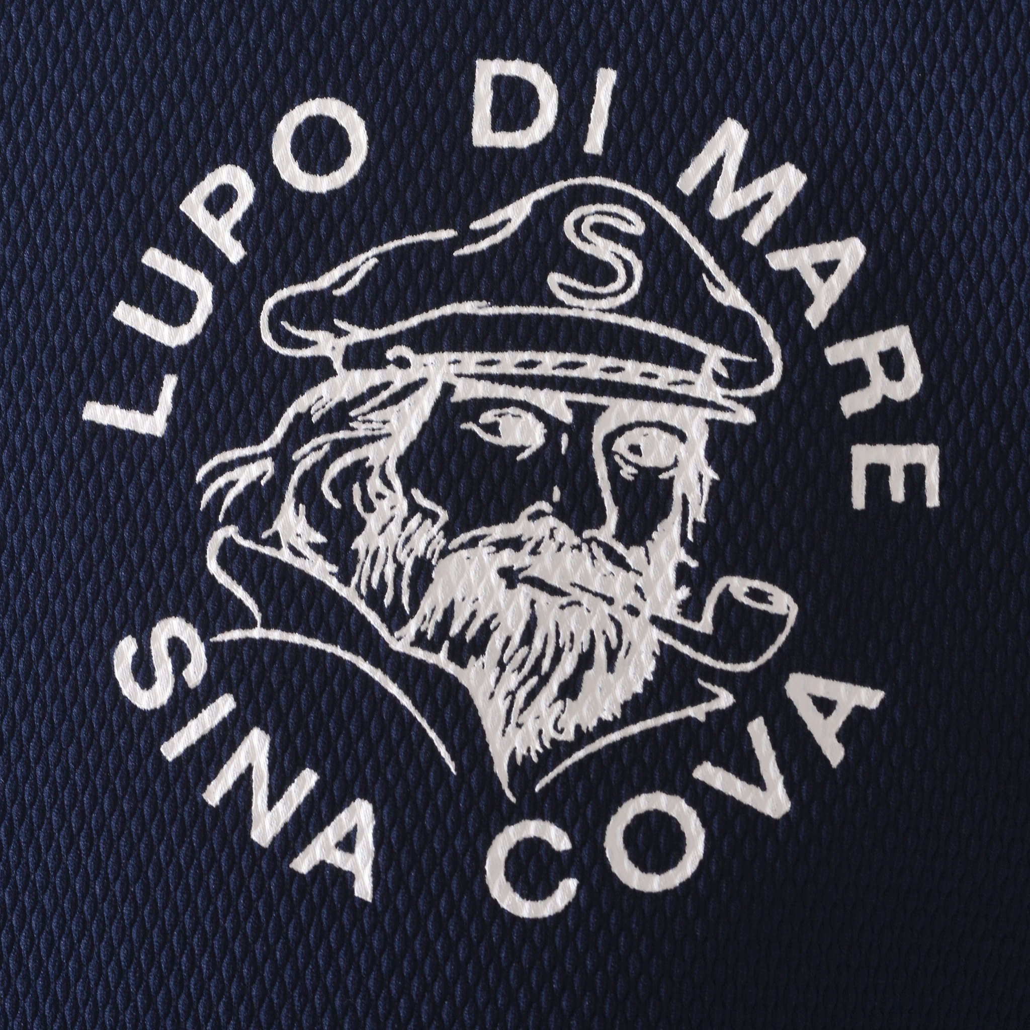 ハイネックTシャツ (バックプリント) 25150520