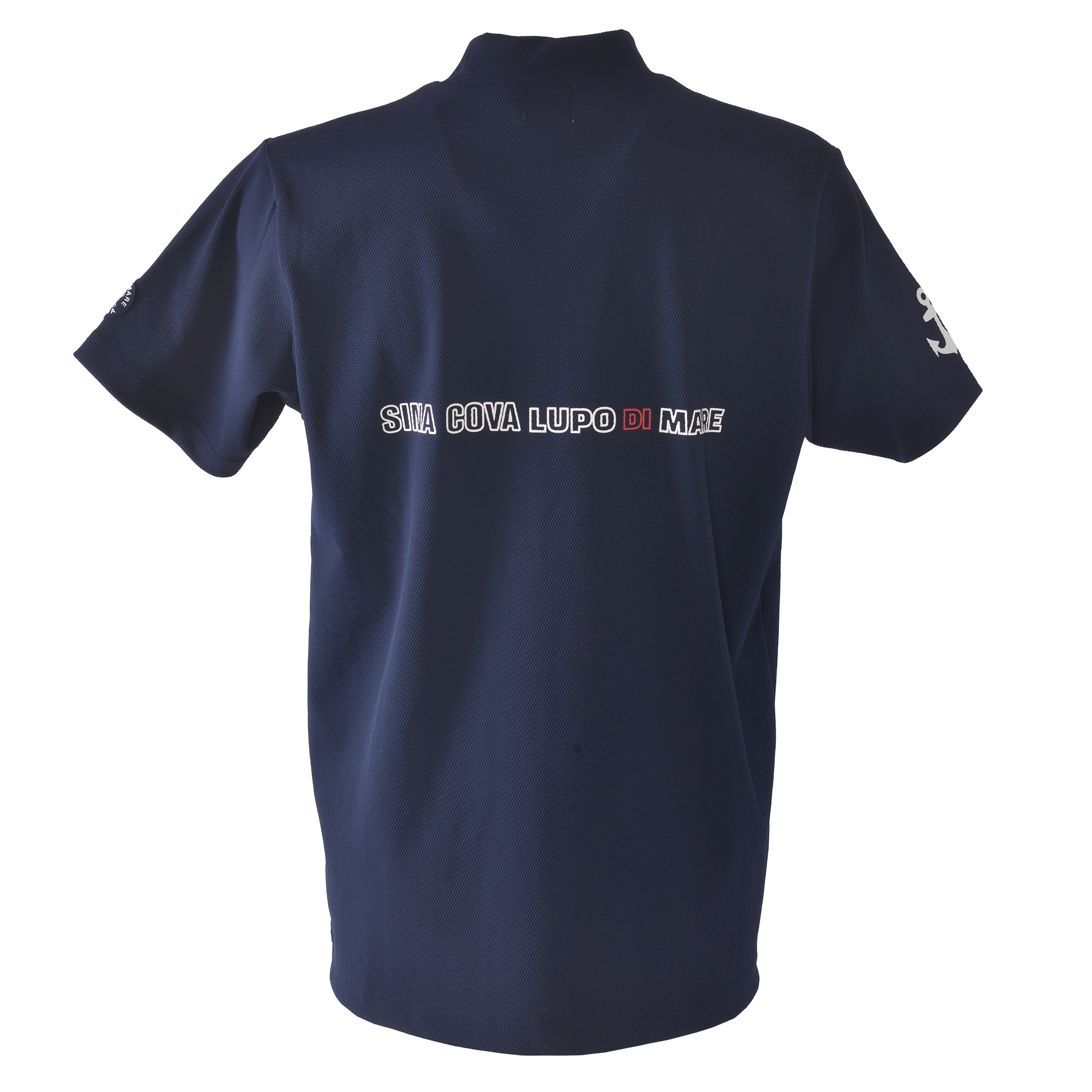 ハイネックTシャツ (バックプリント) 25150520