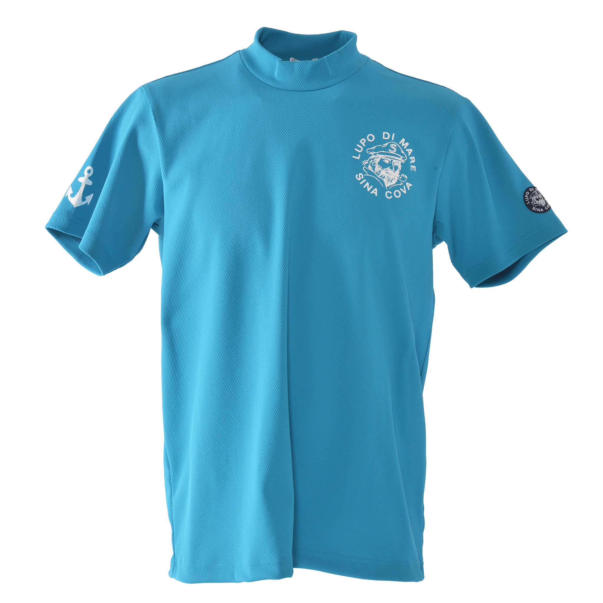 ハイネックTシャツ (バックプリント) 25150520