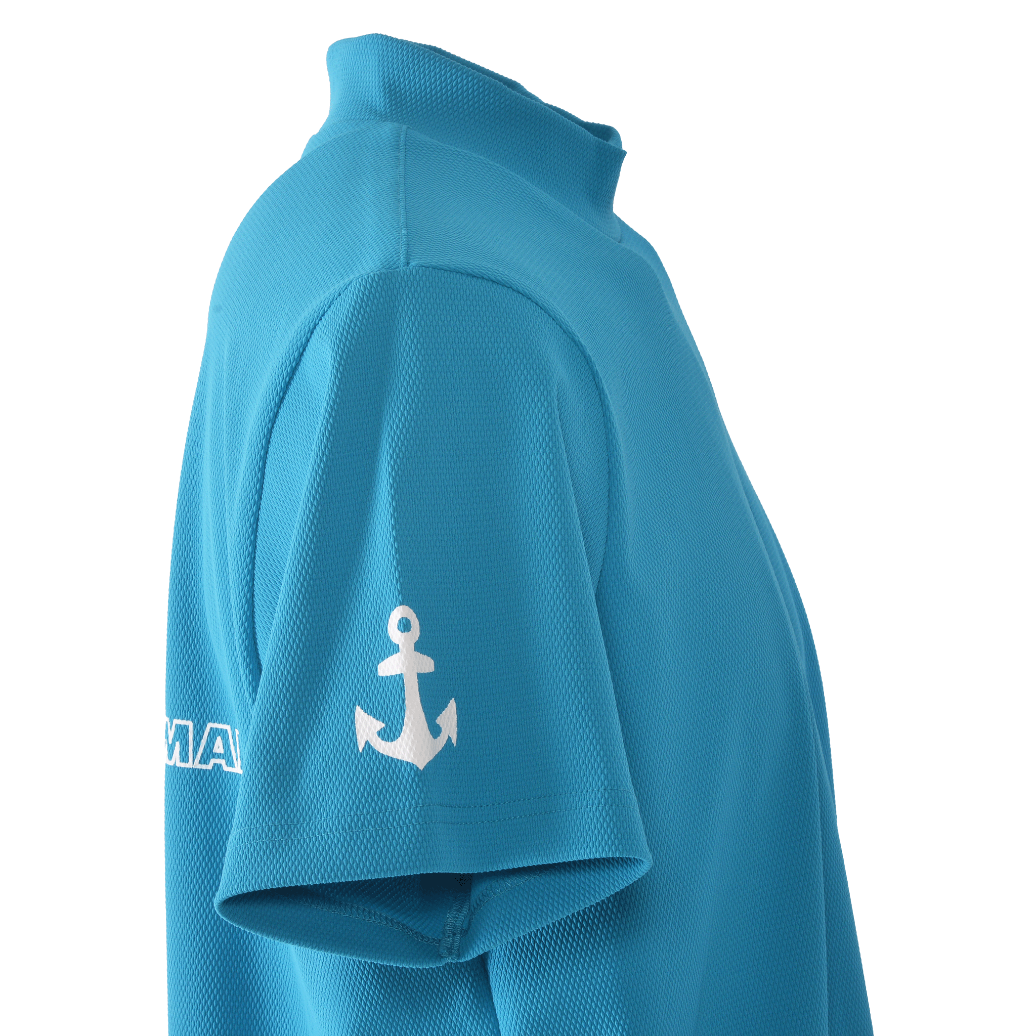 ハイネックTシャツ (バックプリント) 25150520