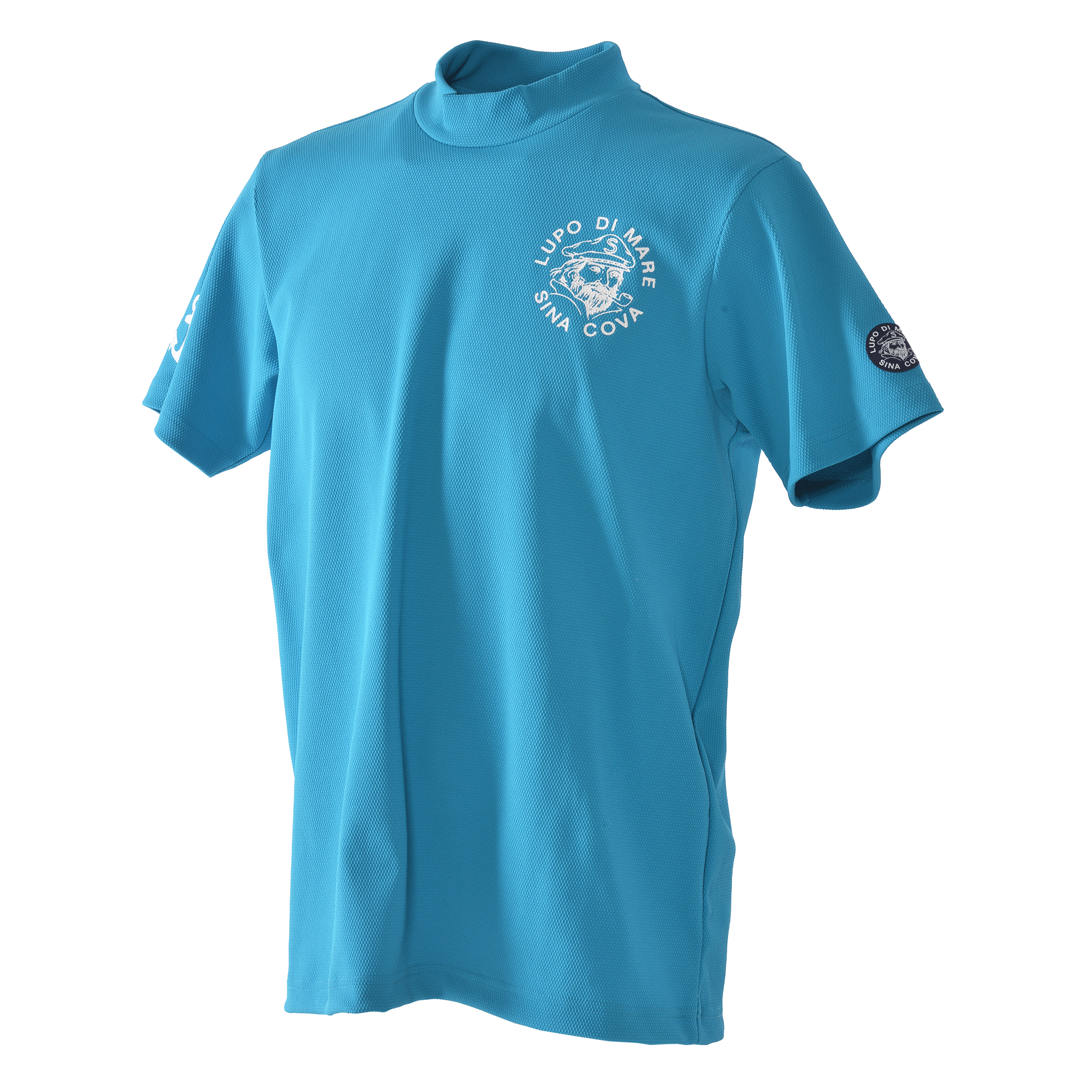 ハイネックTシャツ (バックプリント) 25150520