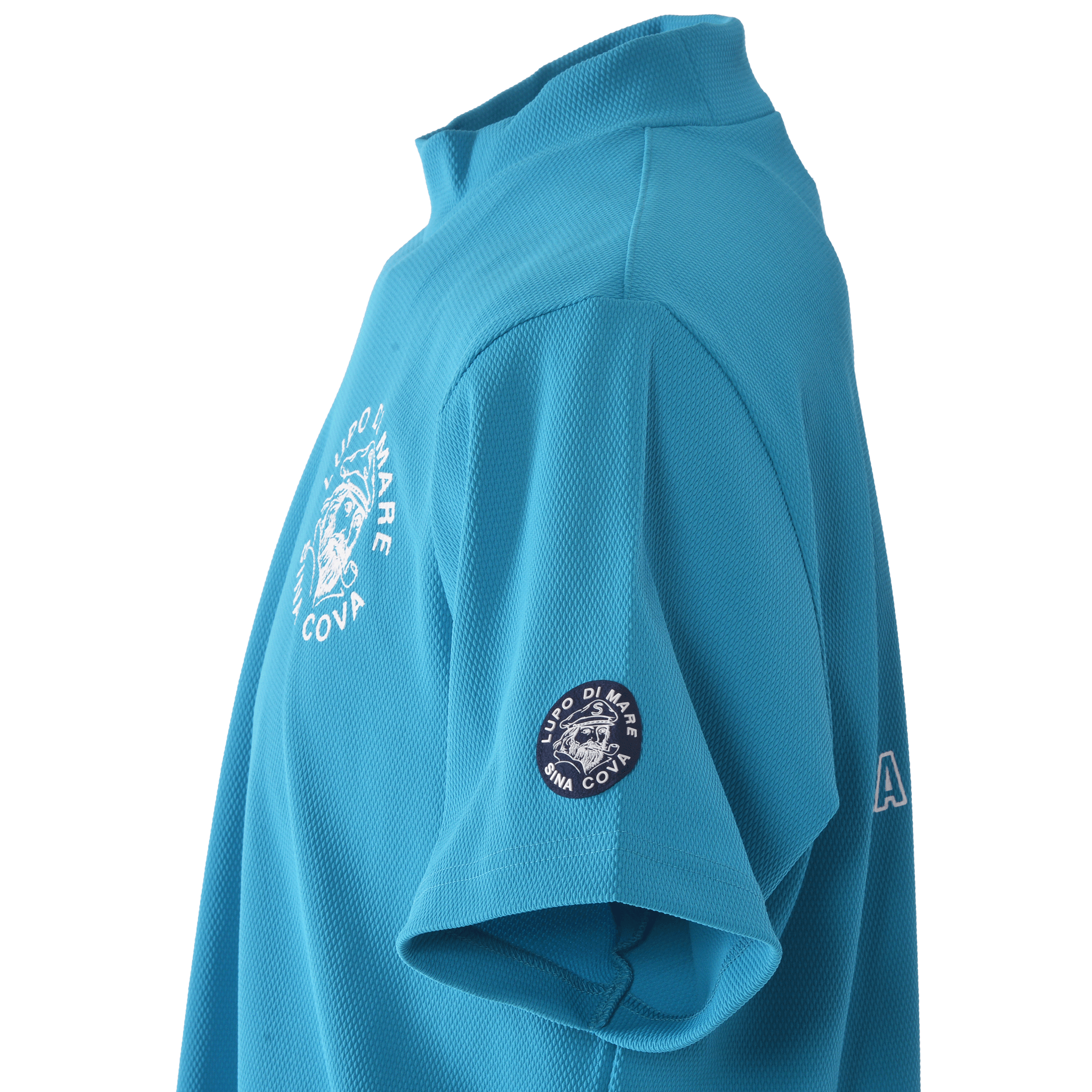 ハイネックTシャツ (バックプリント) 25150520