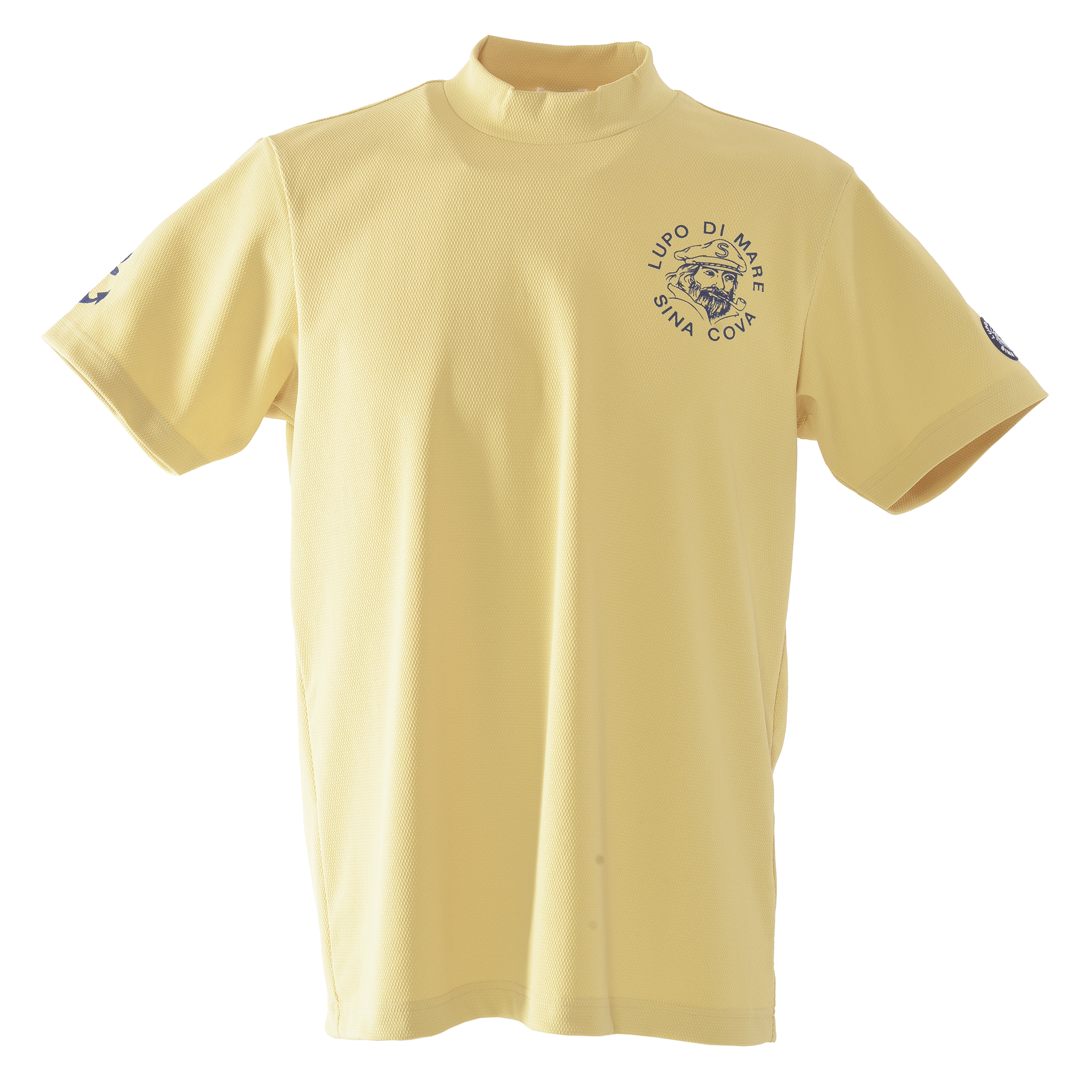 ハイネックTシャツ (バックプリント) 25150520