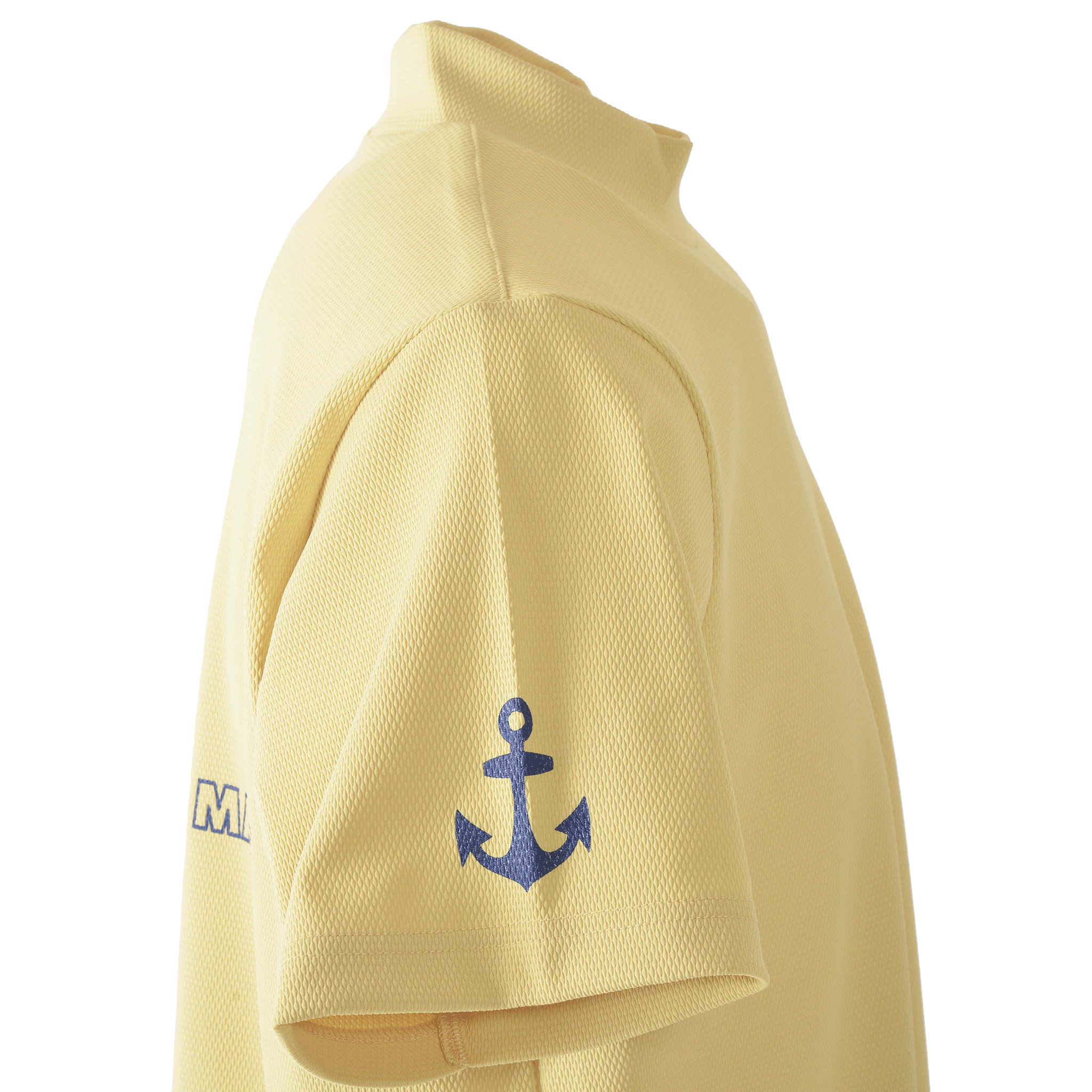 ハイネックTシャツ (バックプリント) 25150520