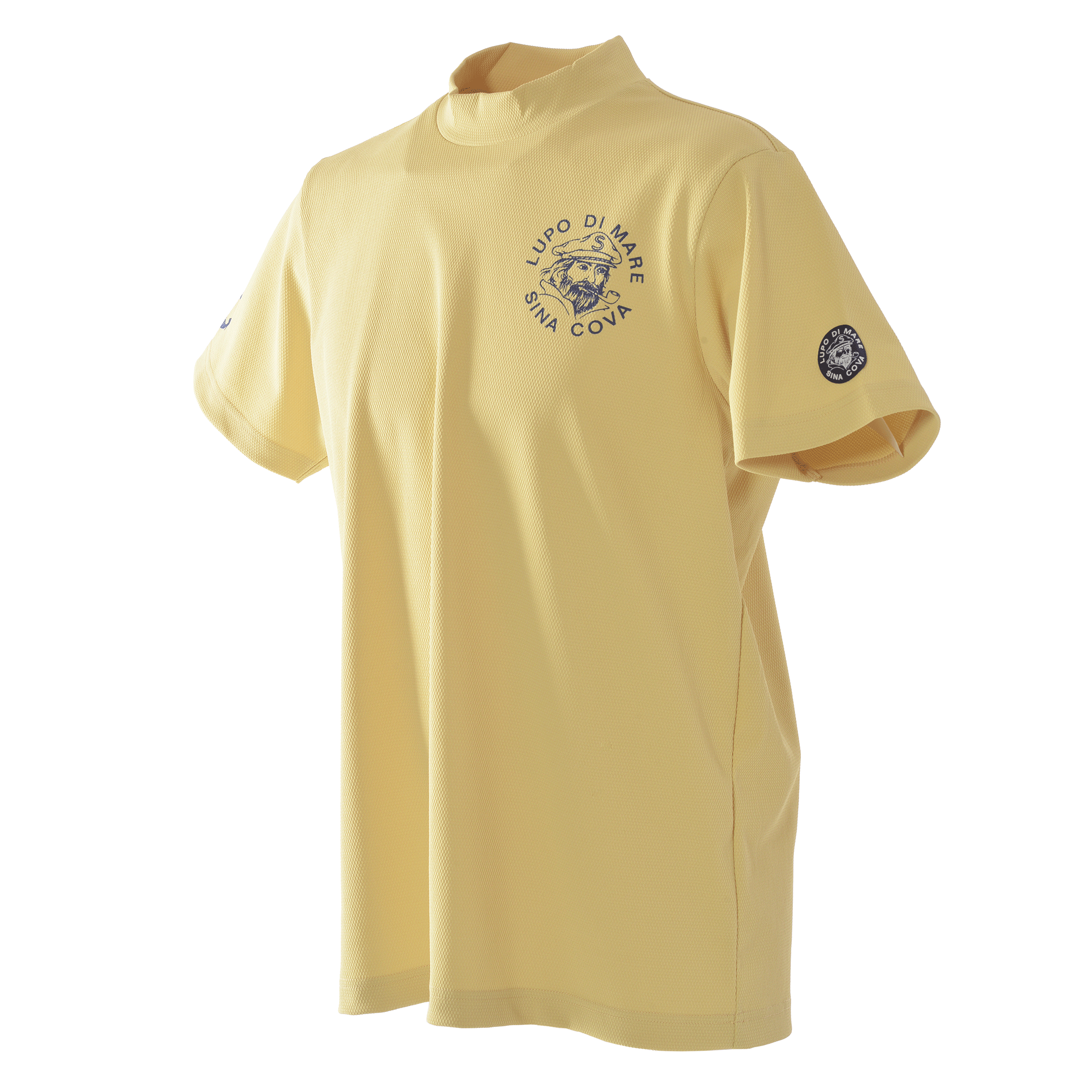 ハイネックTシャツ (バックプリント) 25150520