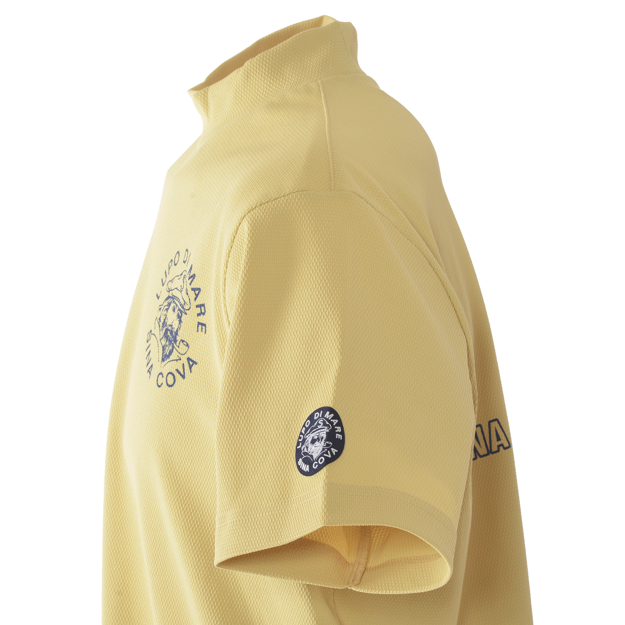 ハイネックTシャツ (バックプリント) 25150520