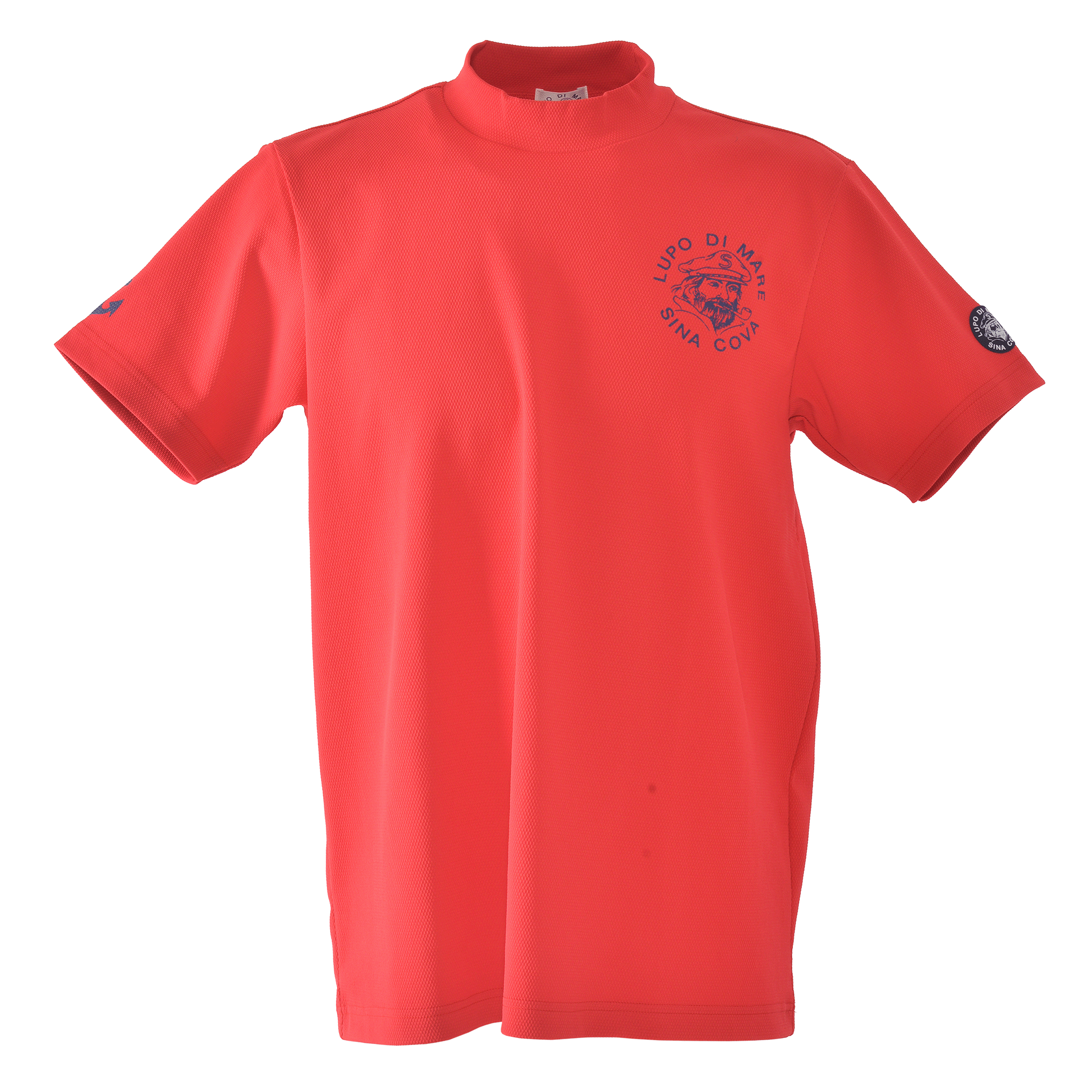 ハイネックTシャツ (バックプリント) 25150520