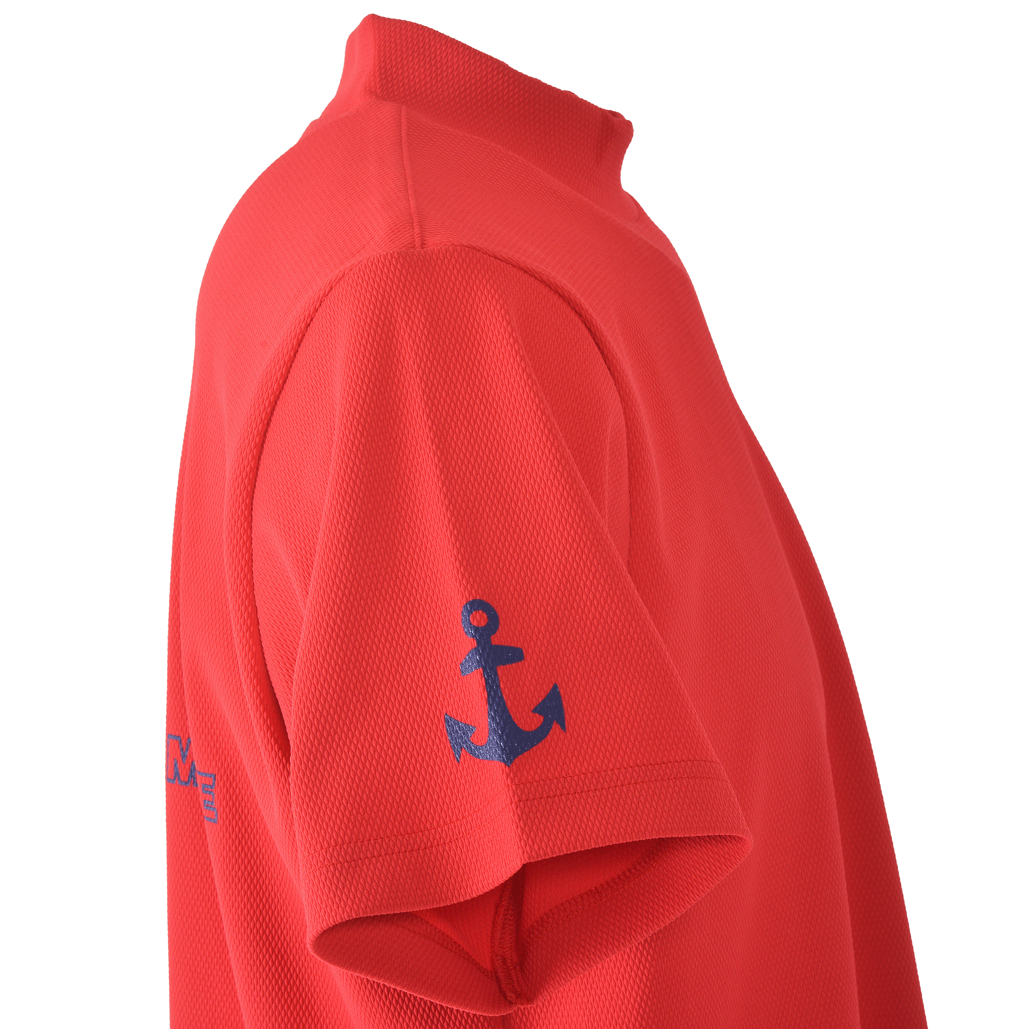 ハイネックTシャツ (バックプリント) 25150520