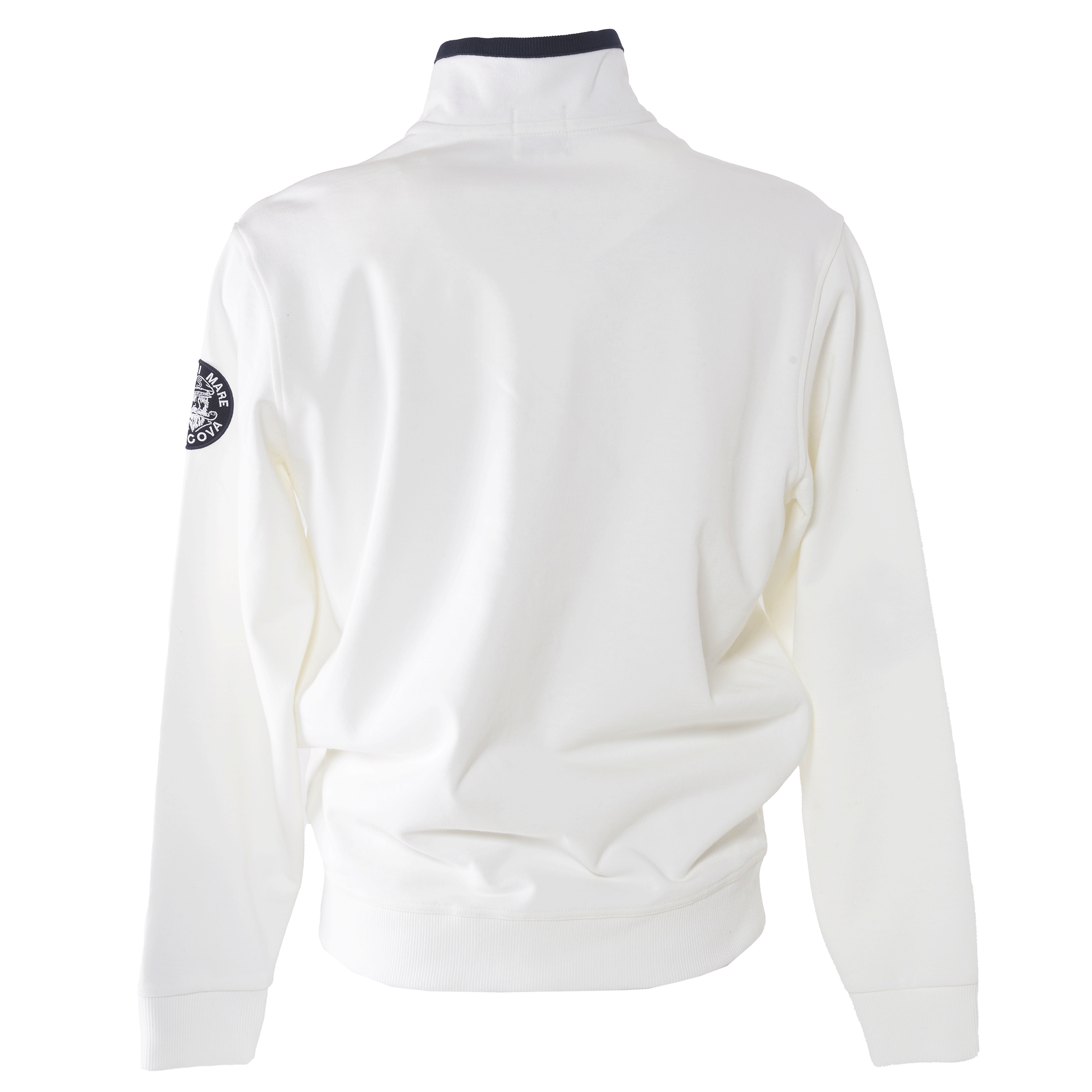 【公式】シナコバ(SINA COVA)ハーフジッププルオーバー 24210050 ホワイトの背面