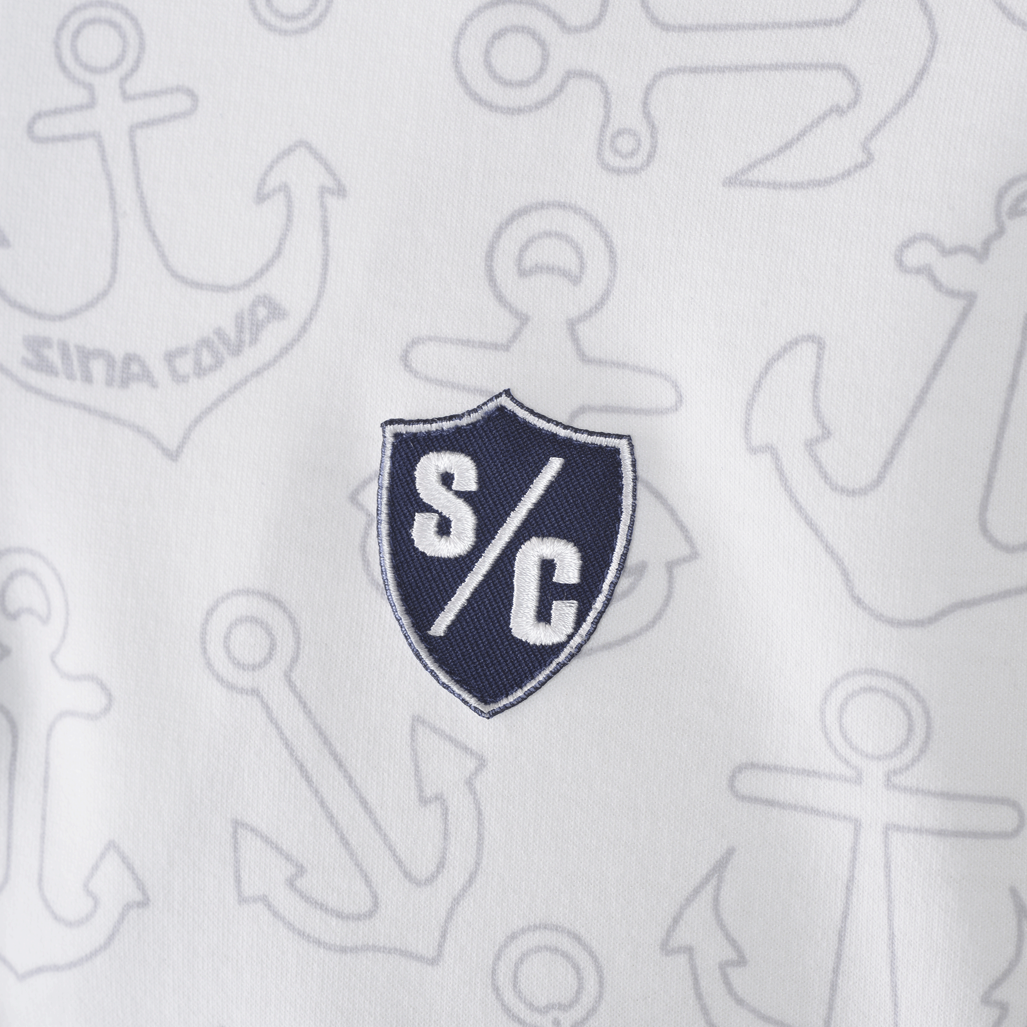 総柄 ハーフZIPパーカー セットアップ 24250010