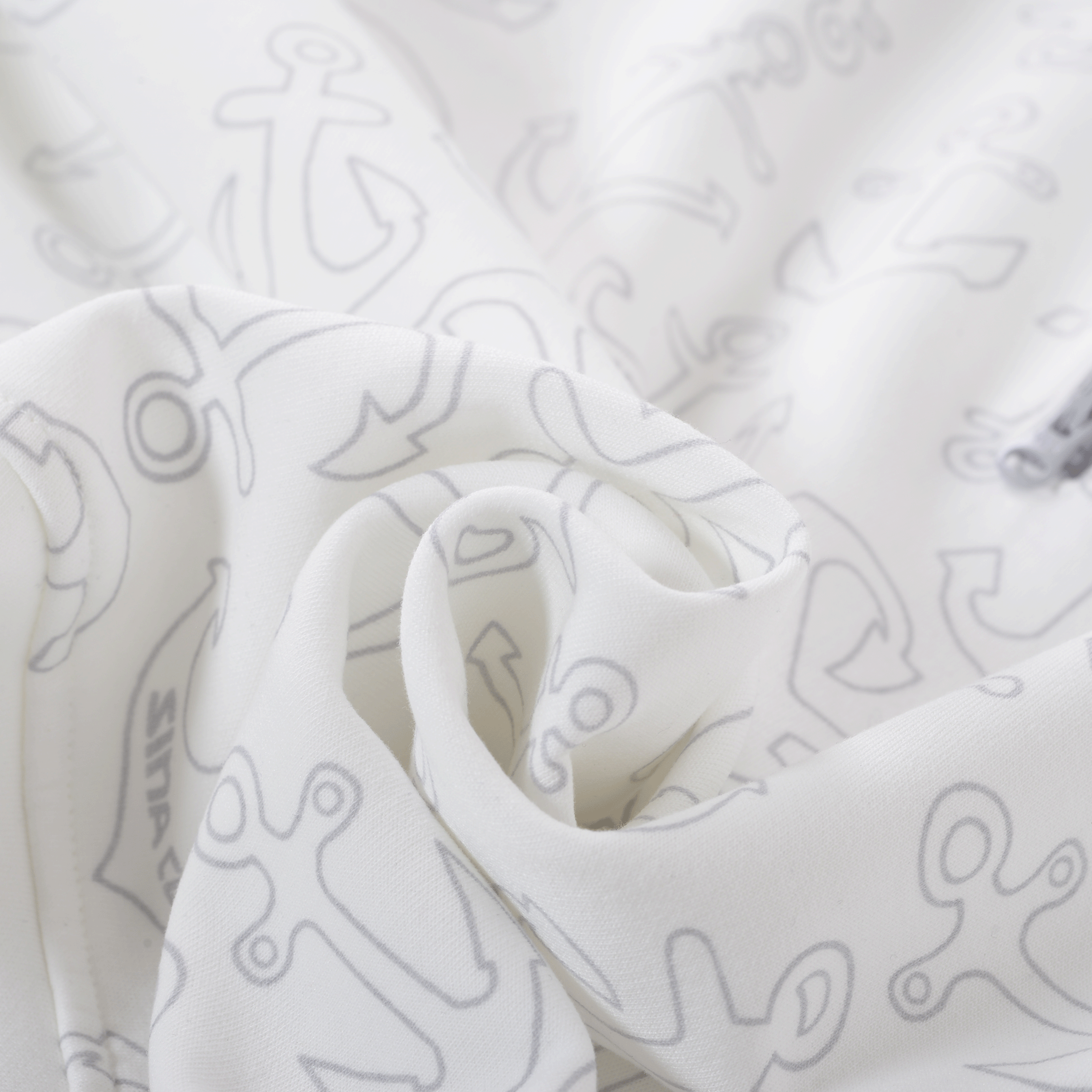 総柄 ハーフZIPパーカー セットアップ 24250010