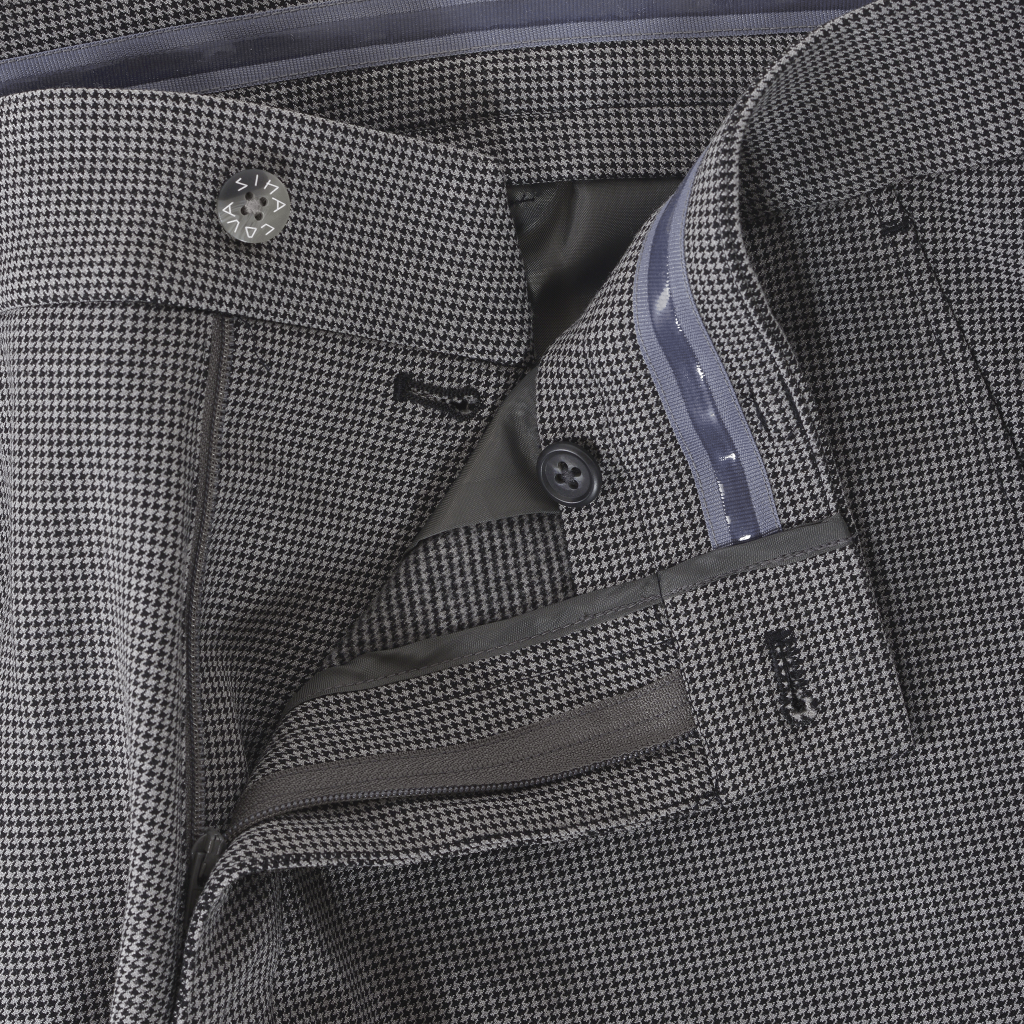 チェック柄 ノータックパンツ 24255020