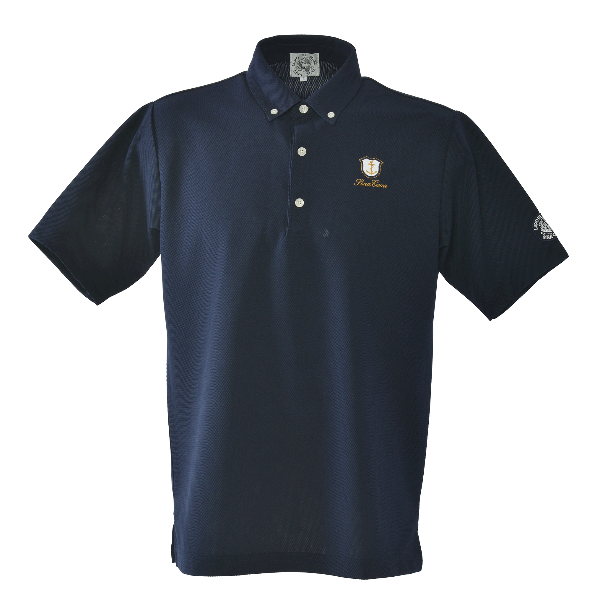 特大號短袖扣環襯衫 26130536