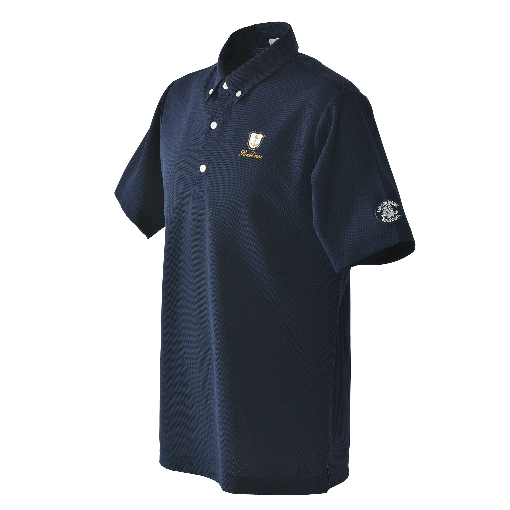 特大號短袖扣環襯衫 26130536