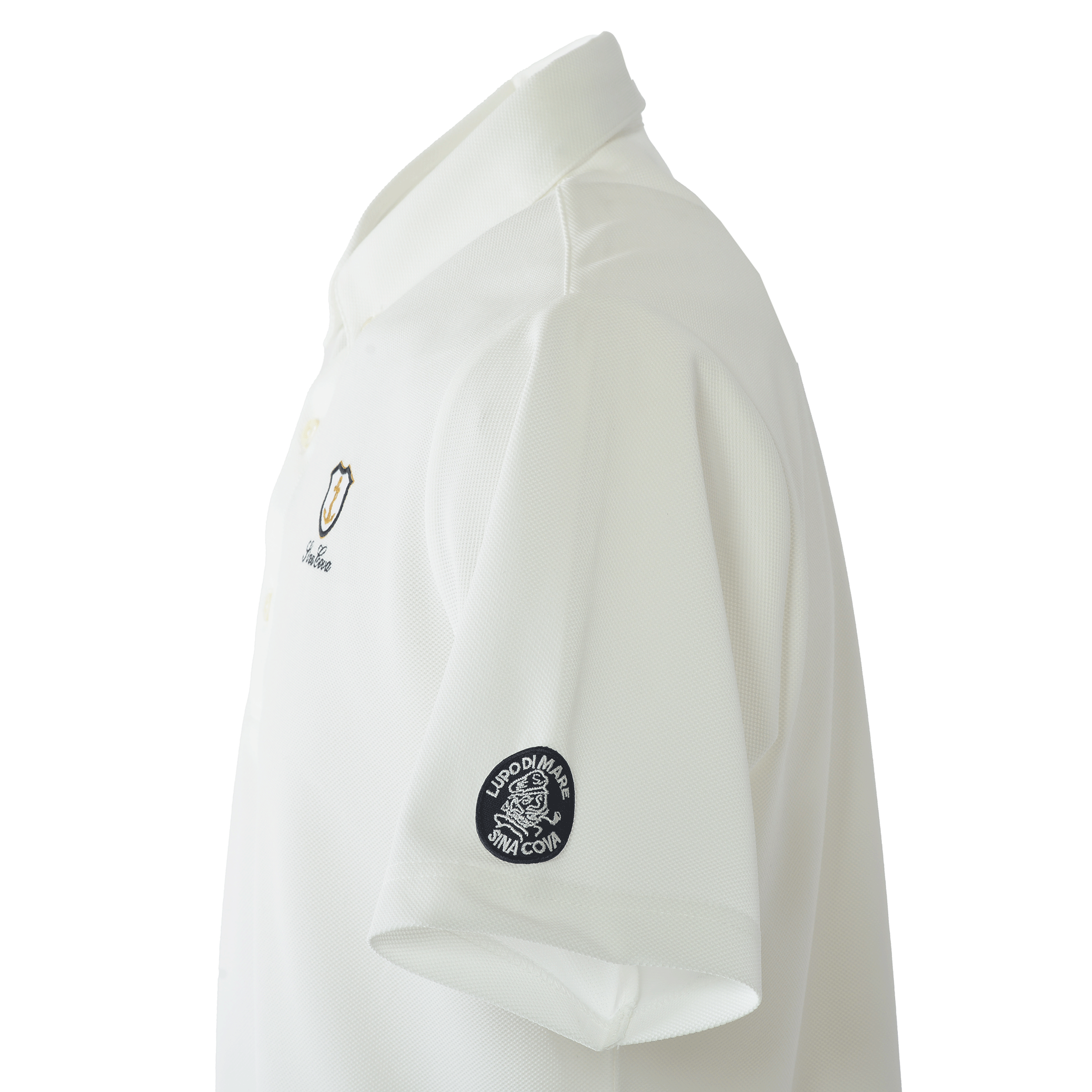 特大號短袖扣環襯衫 26130536