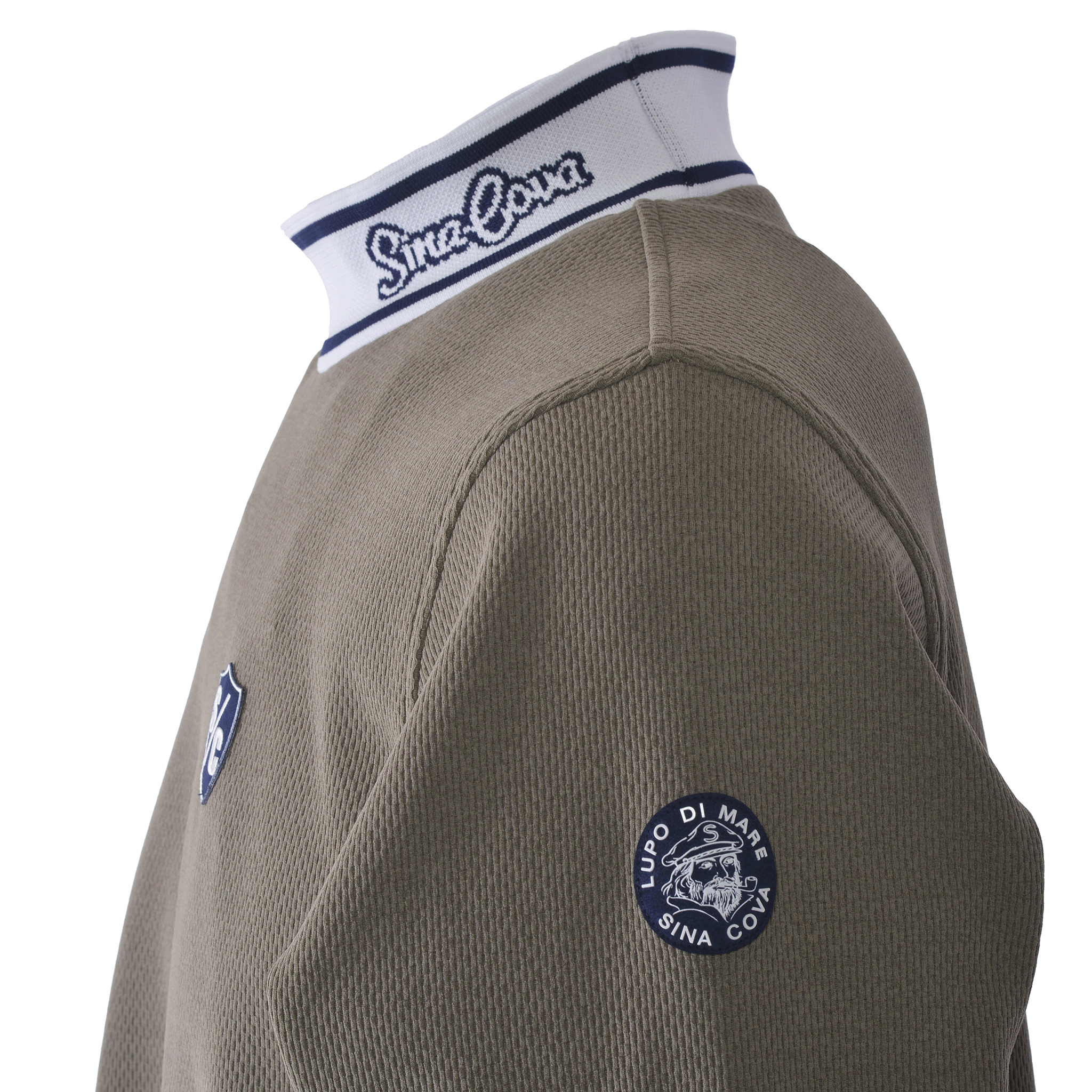 モックネック長袖Tシャツ 25250050