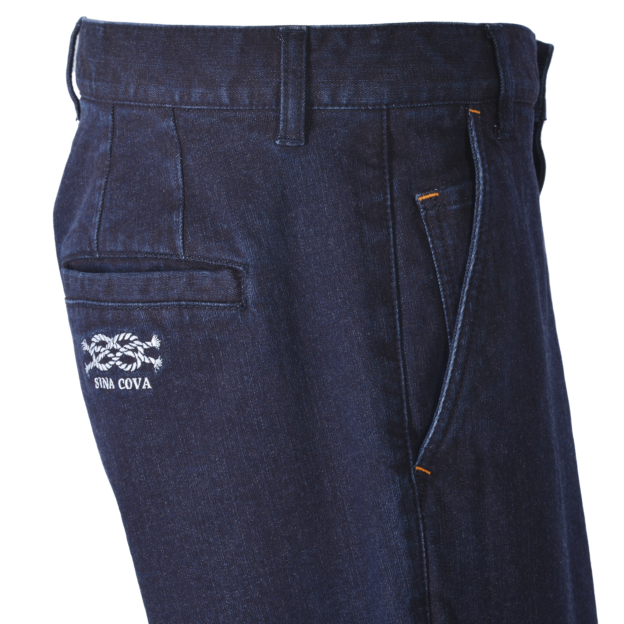 No-tuck tapered denim pants 25225010