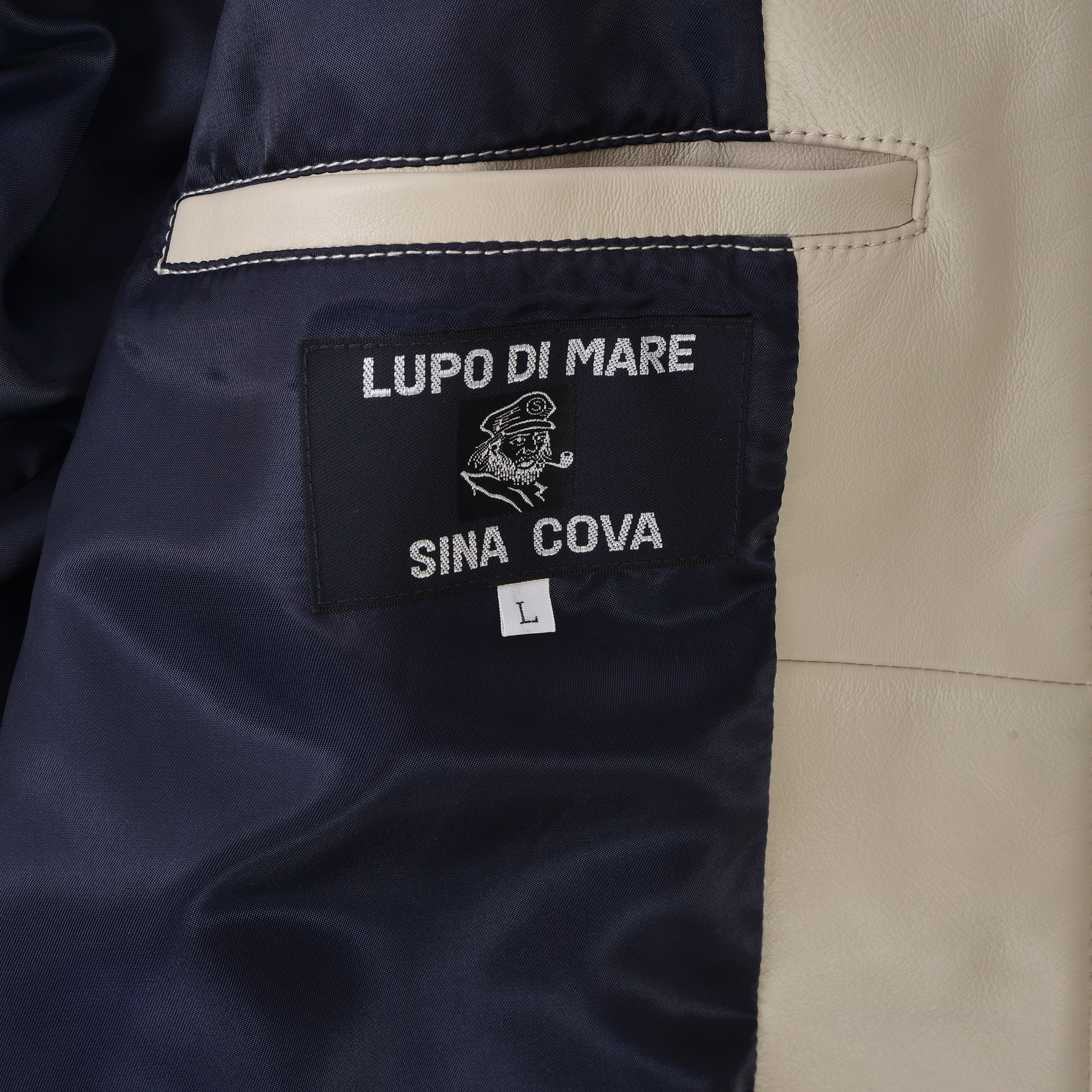 連帽皮夾克 25223910