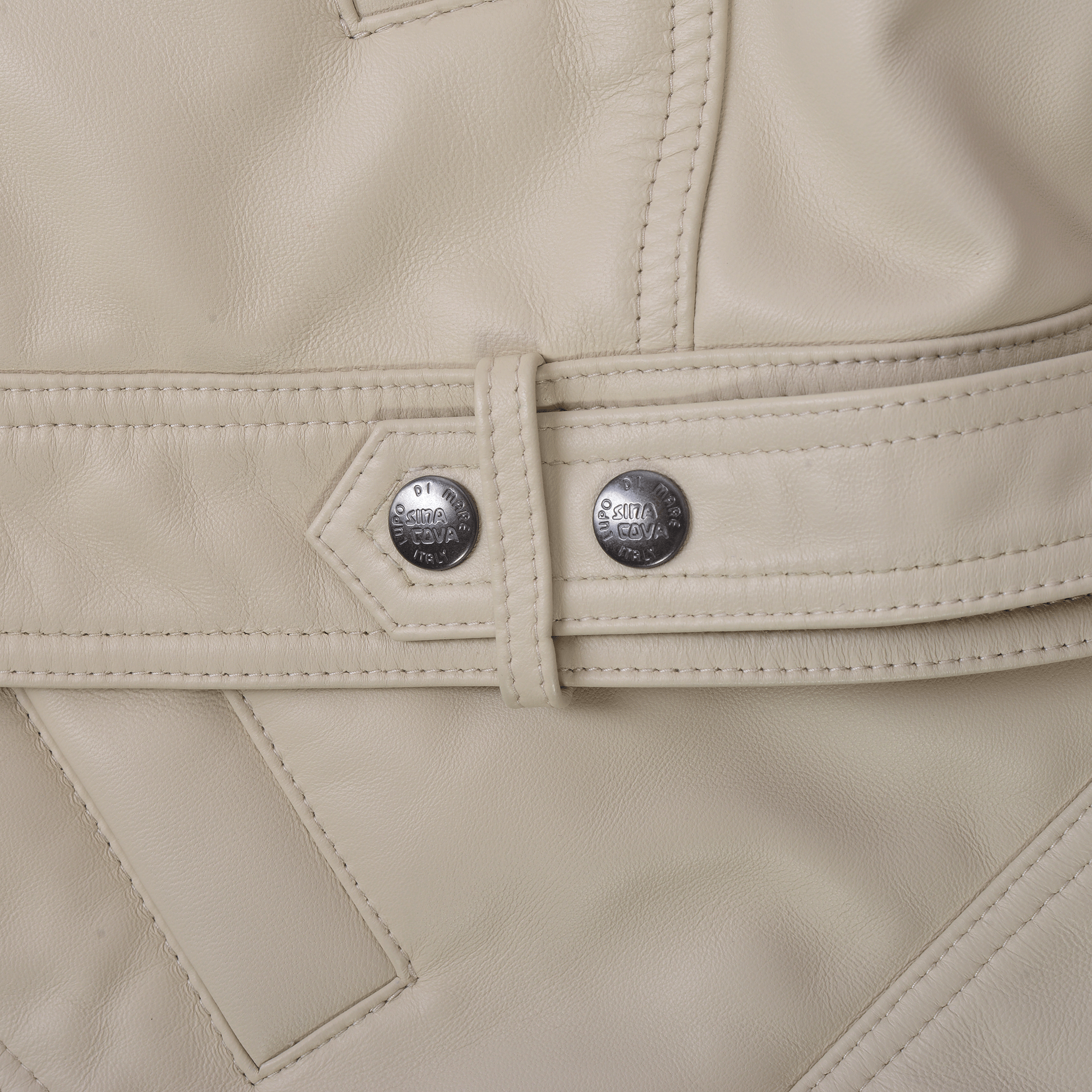 連帽皮夾克 25223910