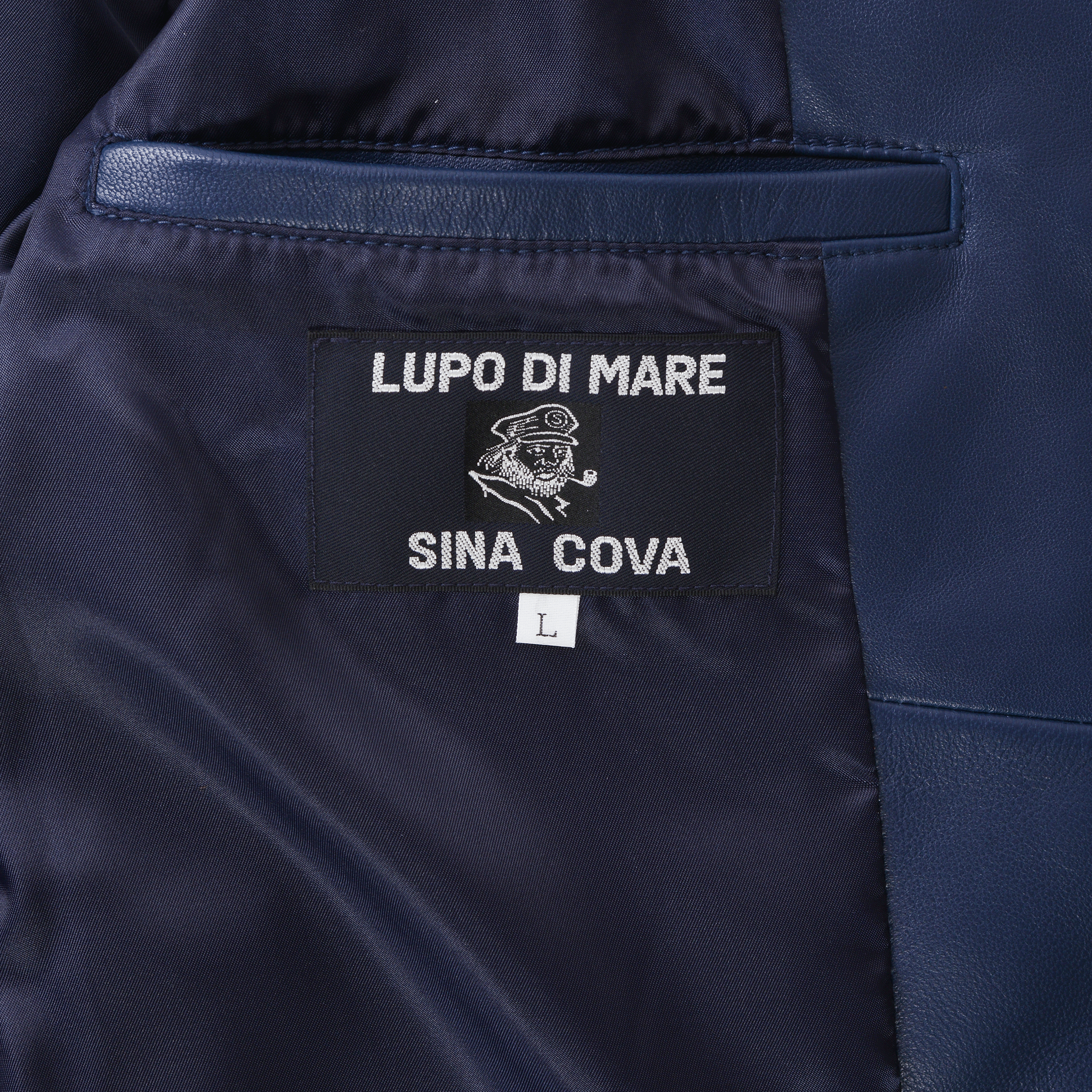 連帽皮夾克 25223910