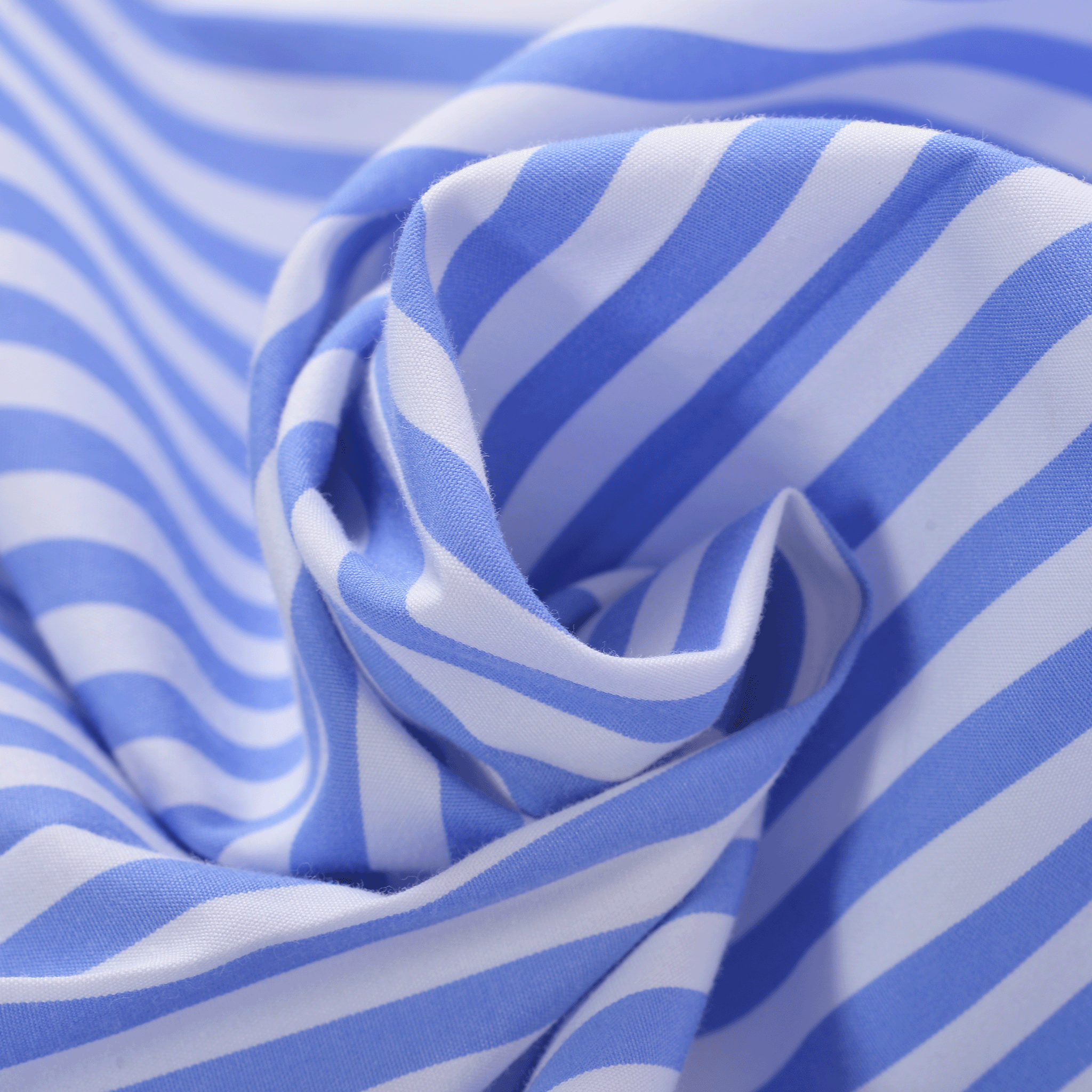 ストライプ柄長袖レギュラーカラーシャツ 25234010