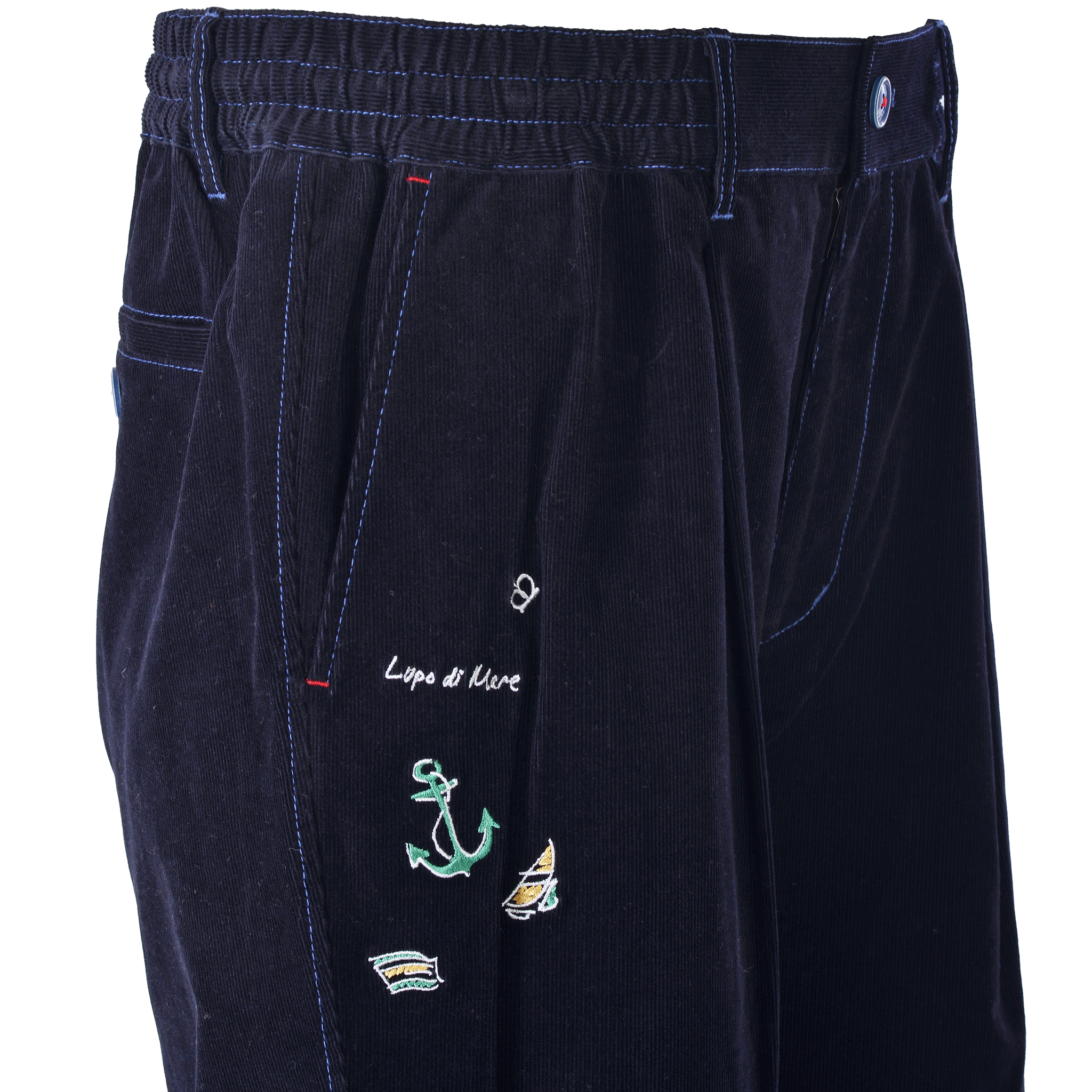 一條褶海軍褲 25215310