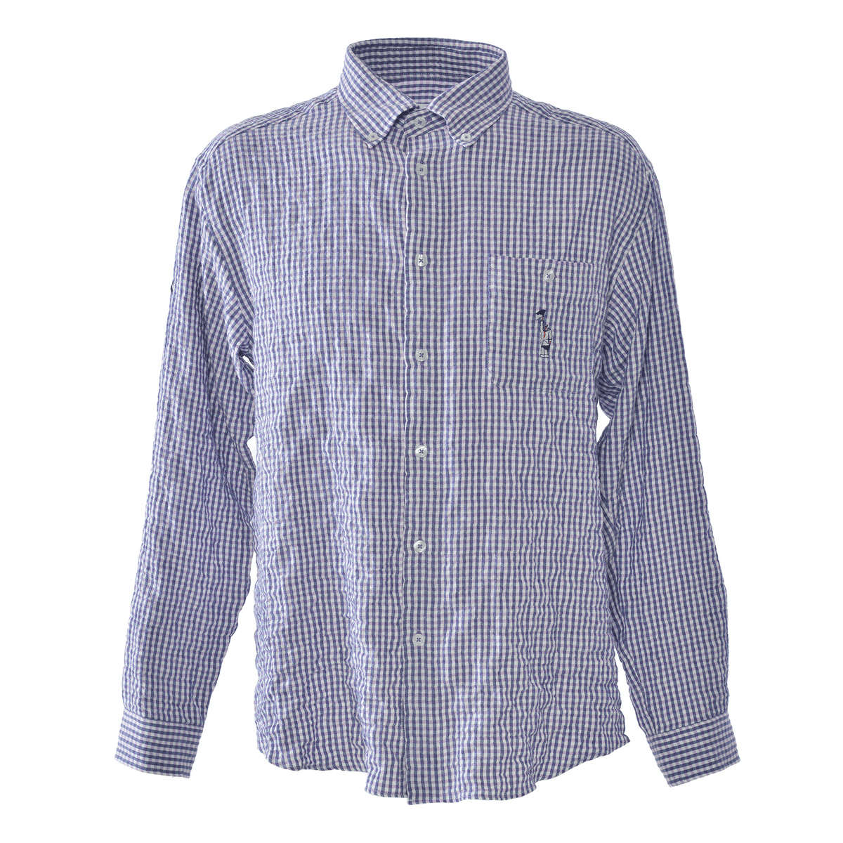 Long-sleeved button-down shirt 26224010