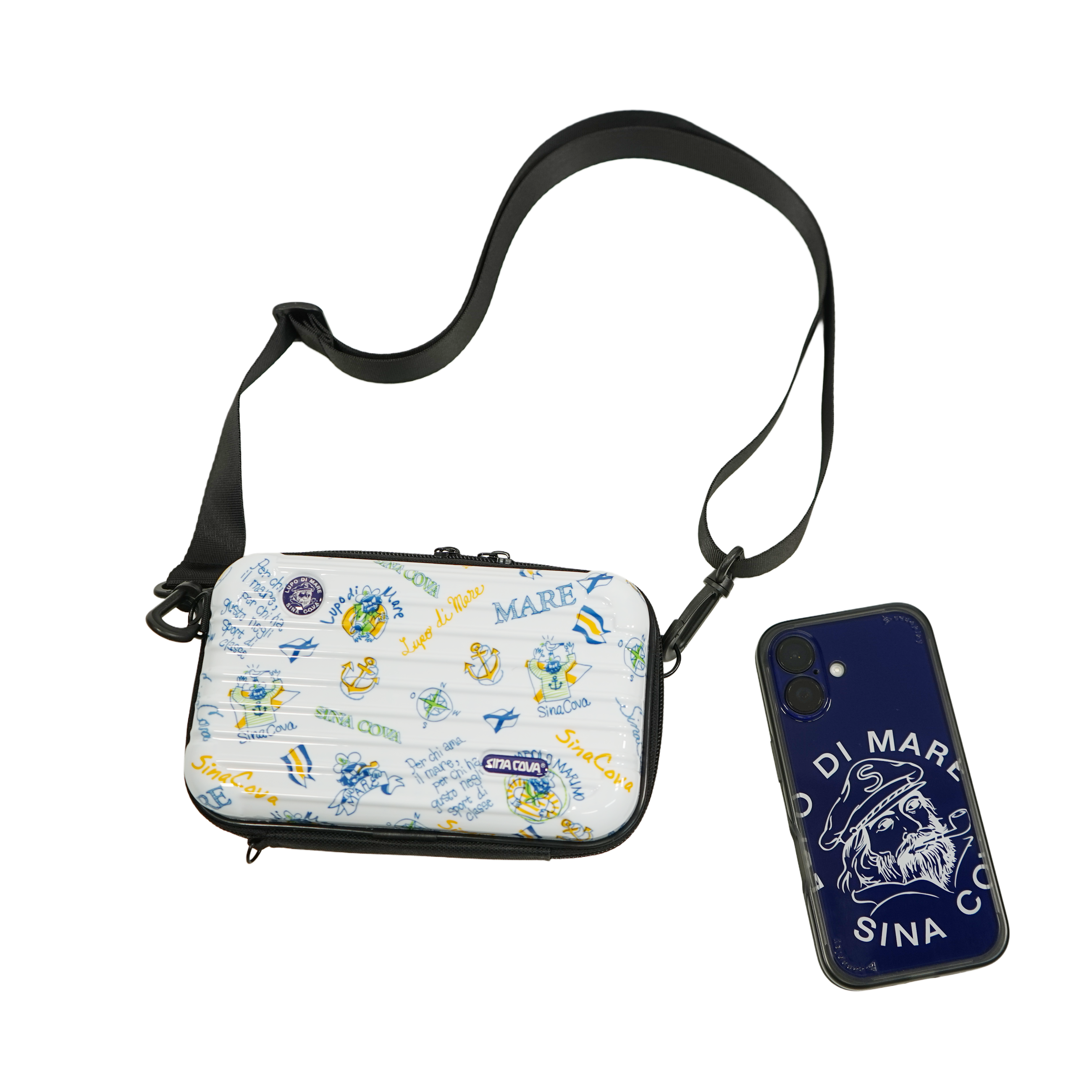 Mini case with shoulder strap 26177070