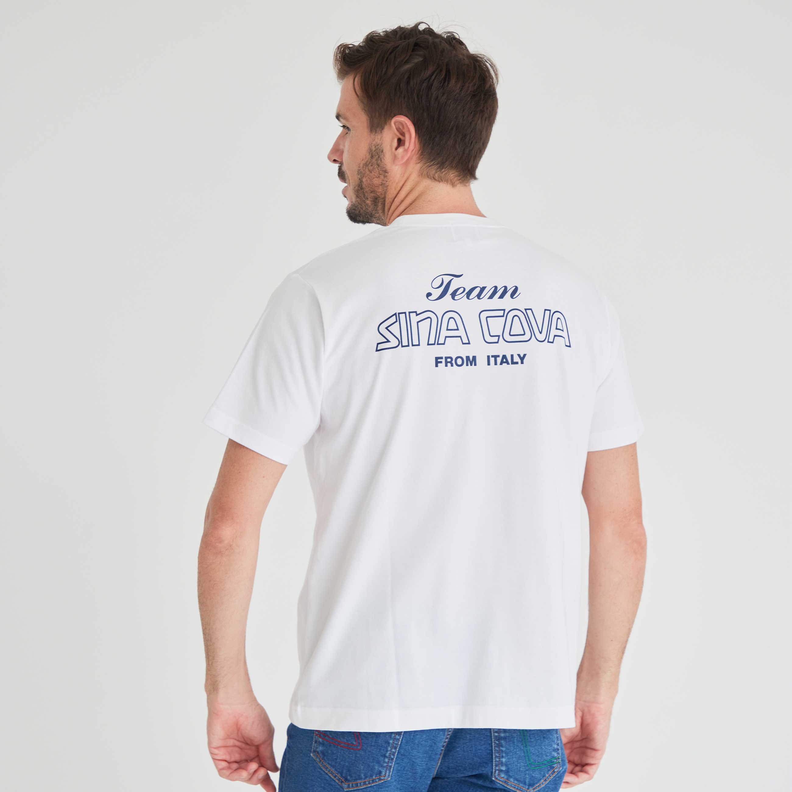 バックプリント半袖Tシャツ 10000550