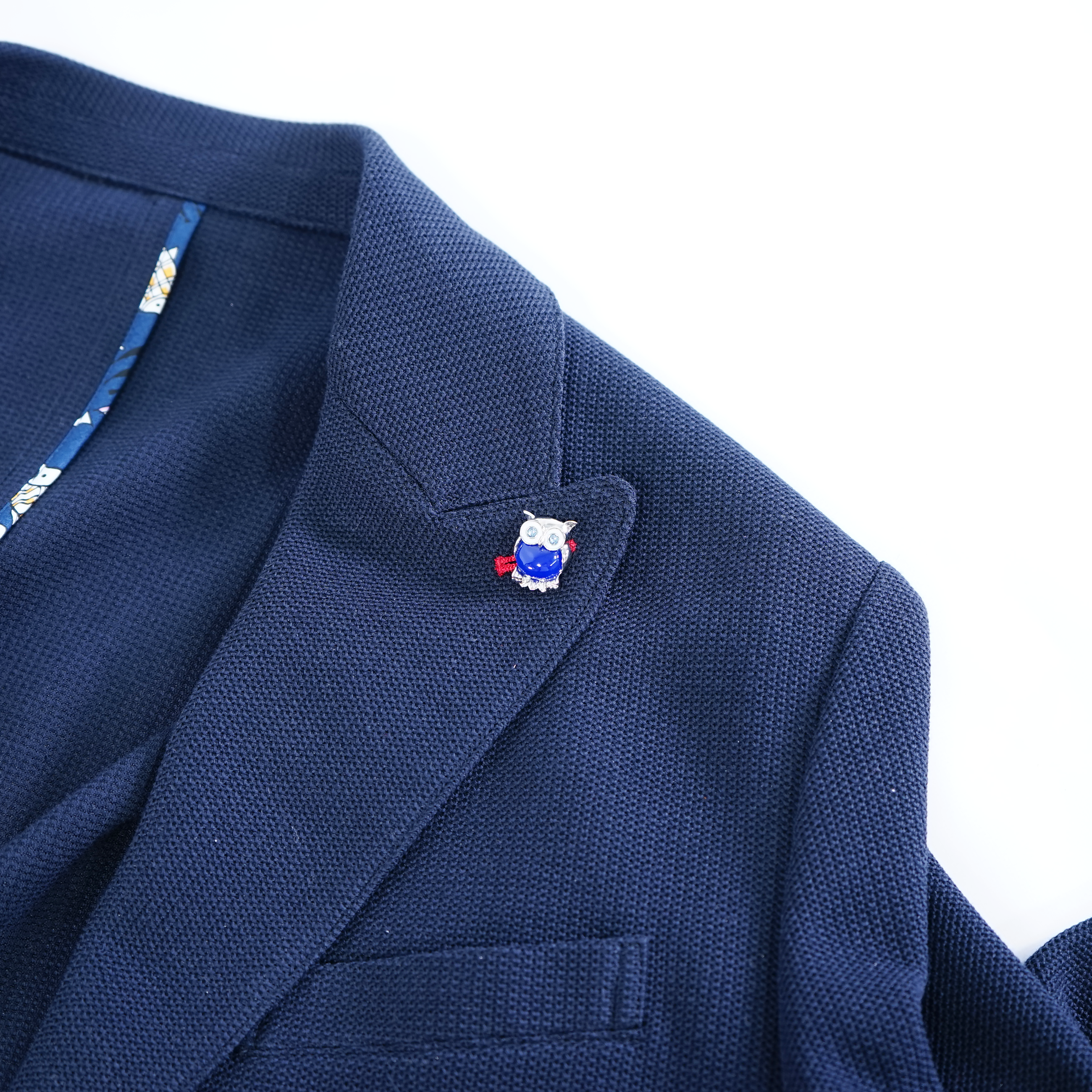 貓頭鷹翻領別針 57001670