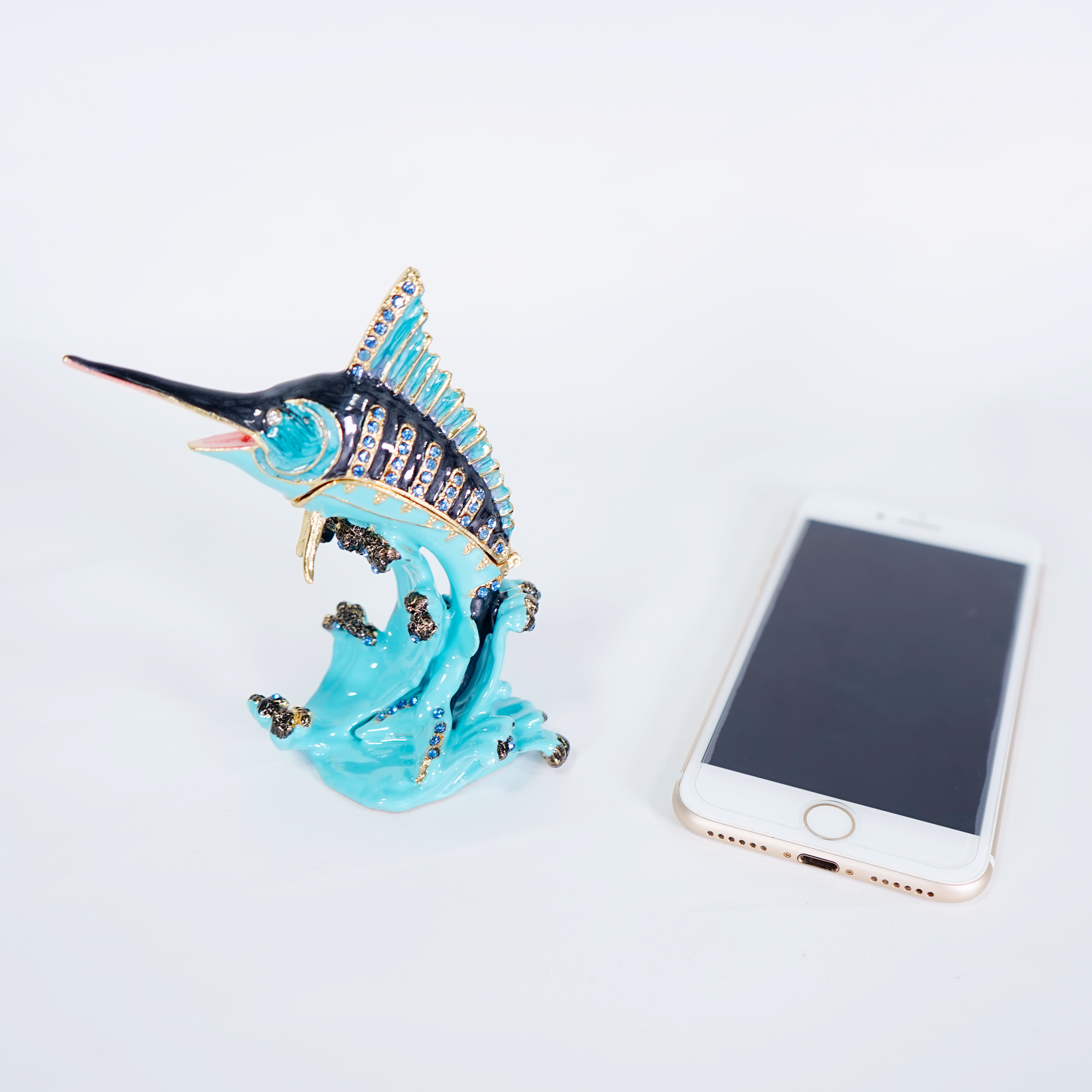 Marlin 迷你飾品盒,藍色,57001790