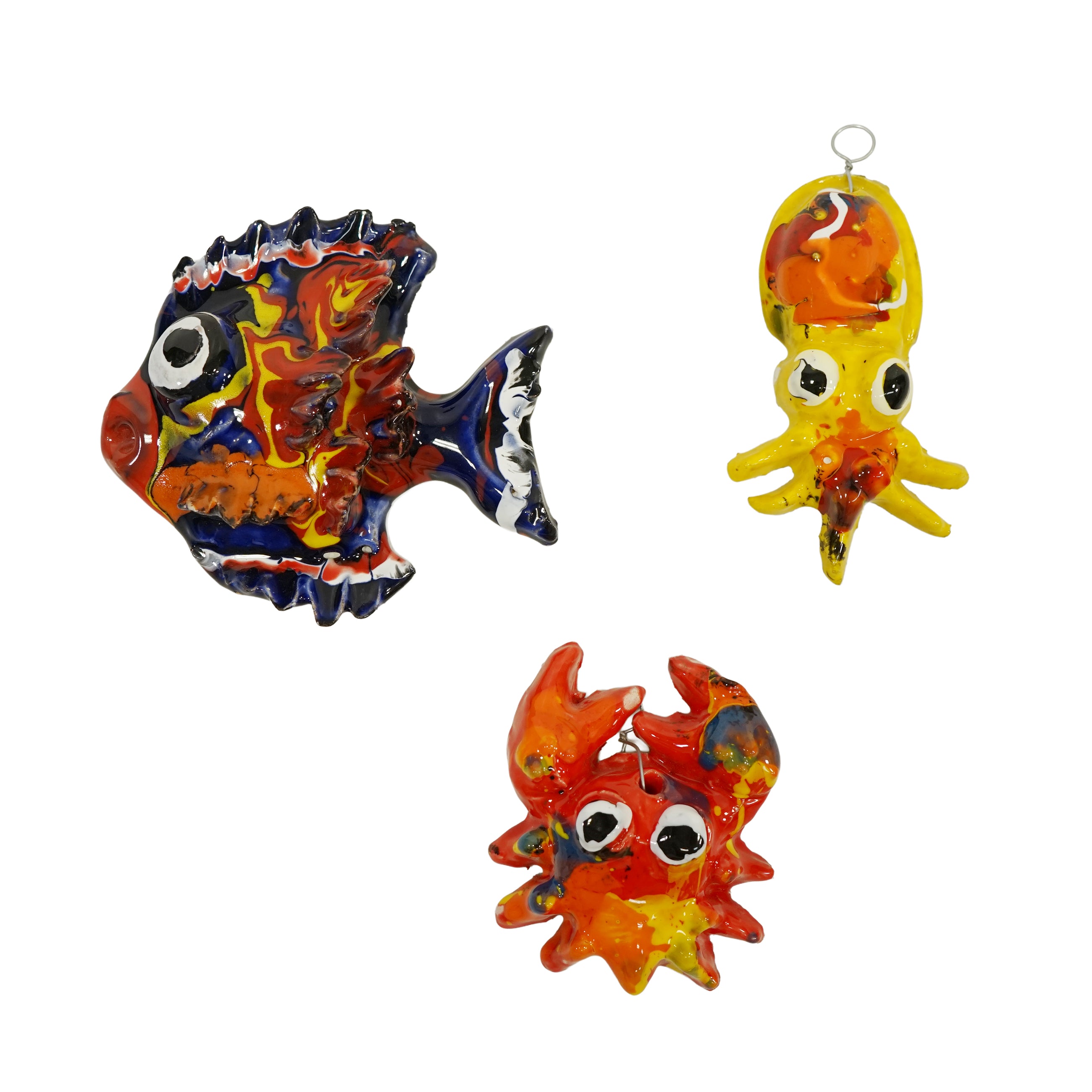 陶器 壁掛けオブジェ マーレ コウイカ 57003020