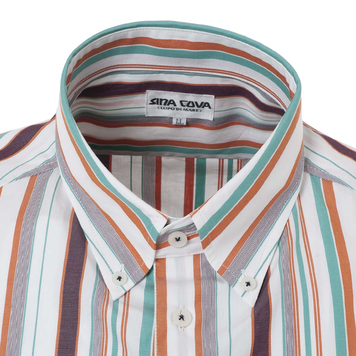 【アウトレット】シナコバ (SINA COVA) 長袖 ボタンダウンシャツ 21124028