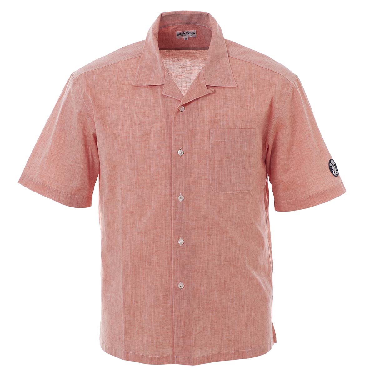 【アウトレット】シナコバ (SINA COVA) 半袖 オープンカラーシャツ 21134520