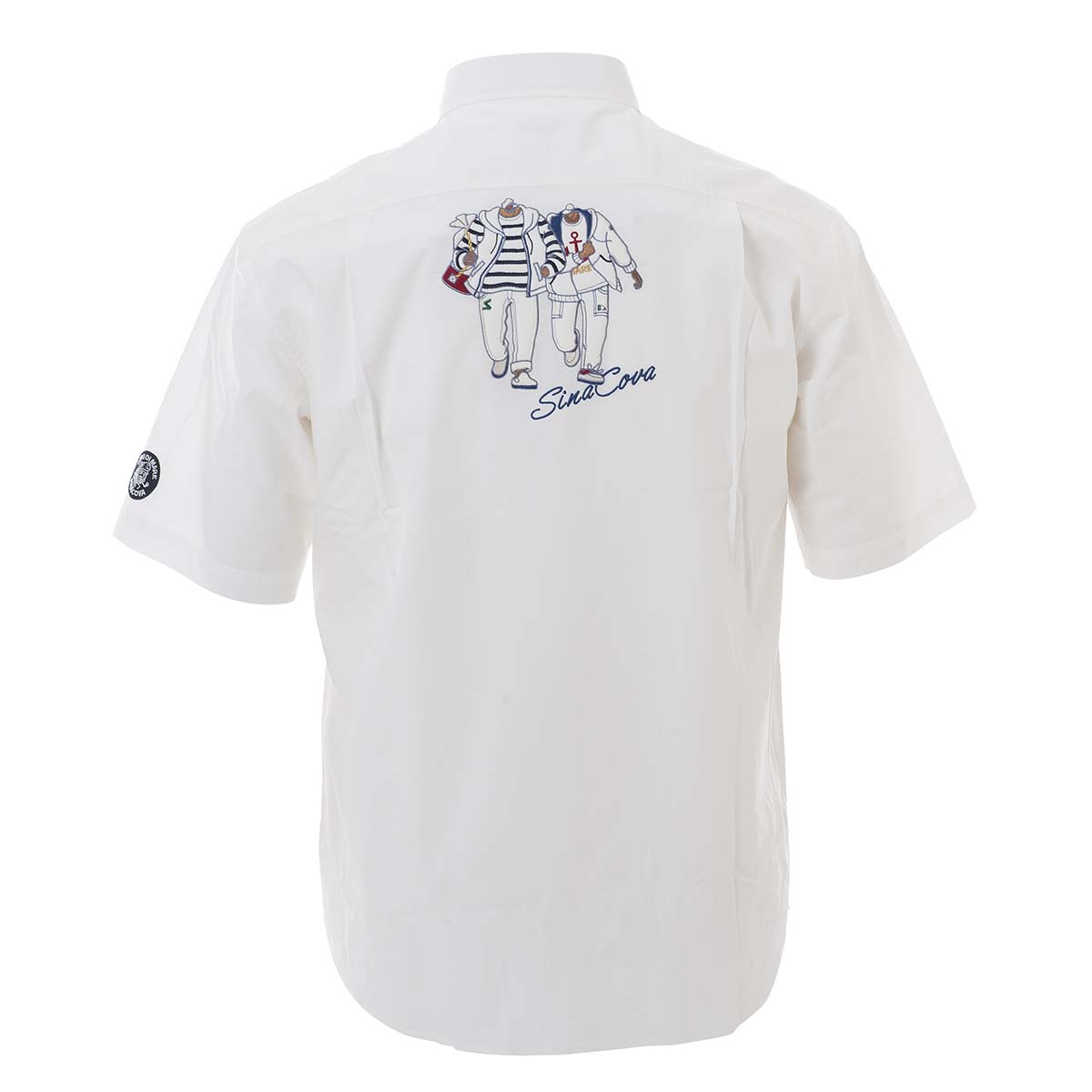 【アウトレット】シナコバ (SINA COVA) 半袖 ボタンダウンシャツ 21124550