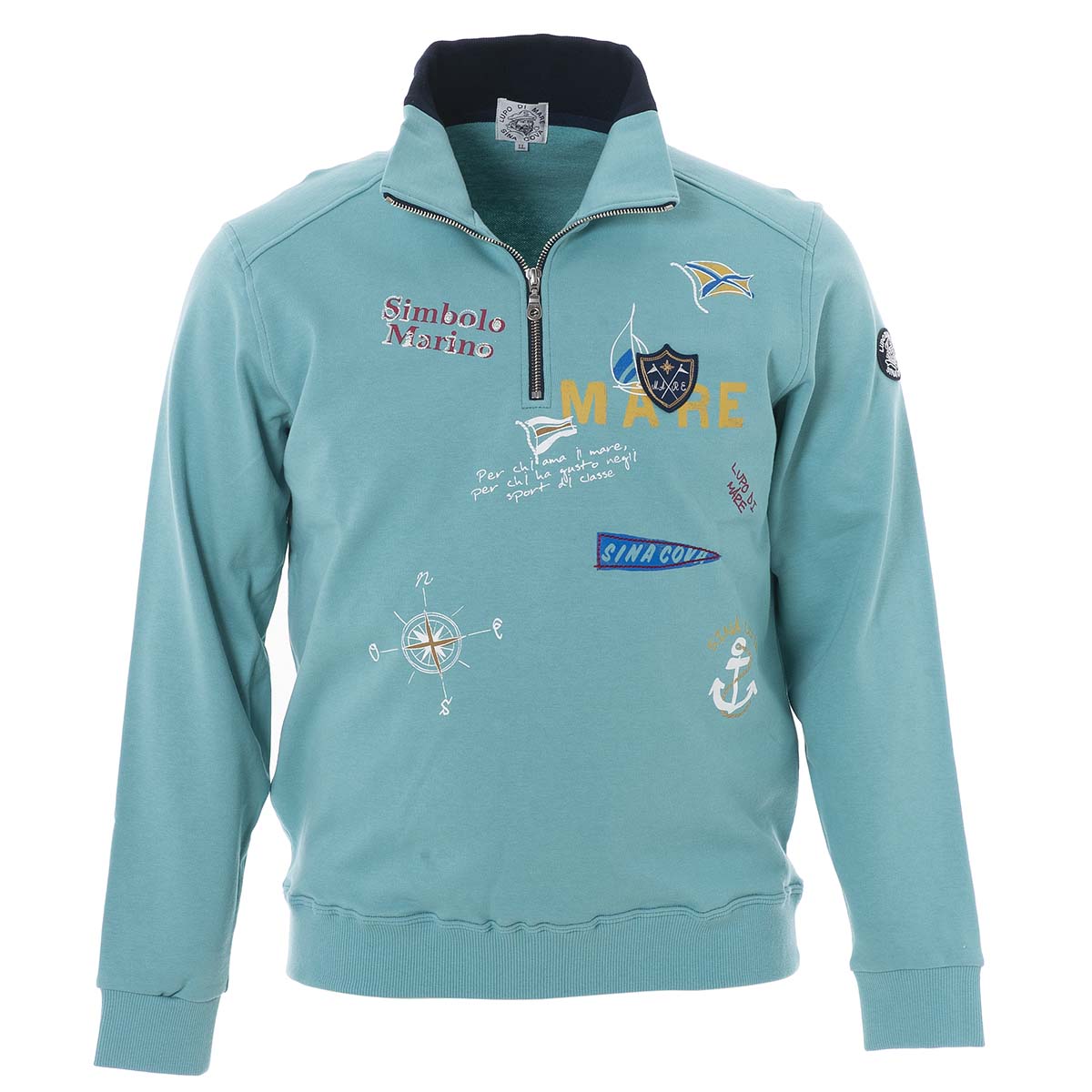 King size Half zip pullover 21210036