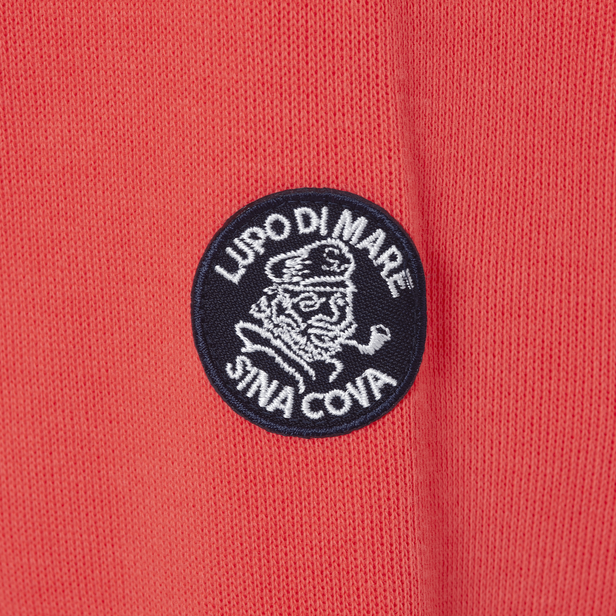 【公式】シナコバ (SINA COVA) クルーネックトレーナー 22220040 ピンクの小丸ワッペン