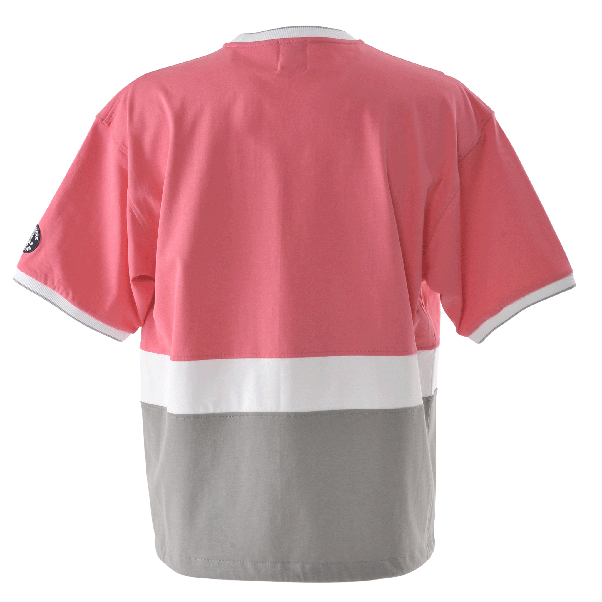 半袖切替プルオーバー 切替Tシャツ ユニセックス(男女兼用) サイズS~LL 23110550