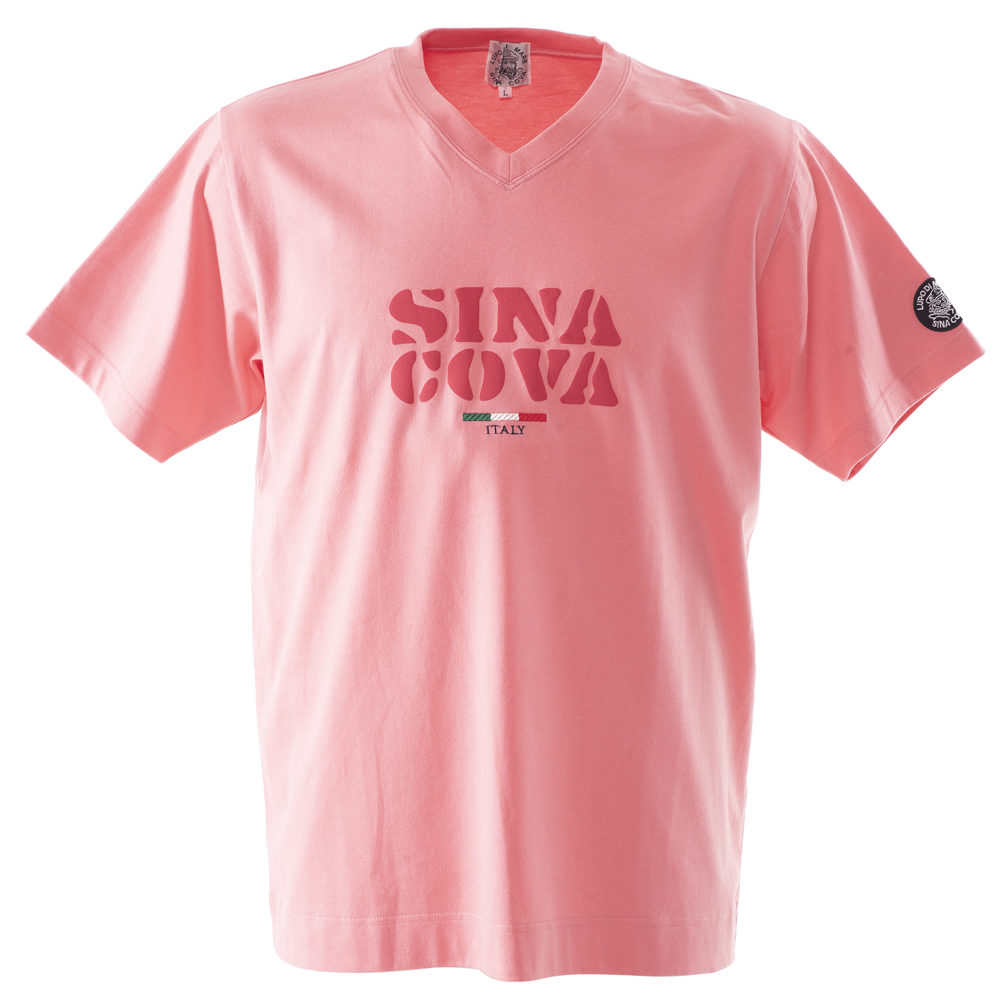 【官方】SINA COVA V領短袖T卹 100%純棉 23120560